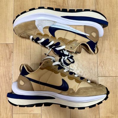 Sacai × Nike Vapor Waffle "Sesame And Blue Void"