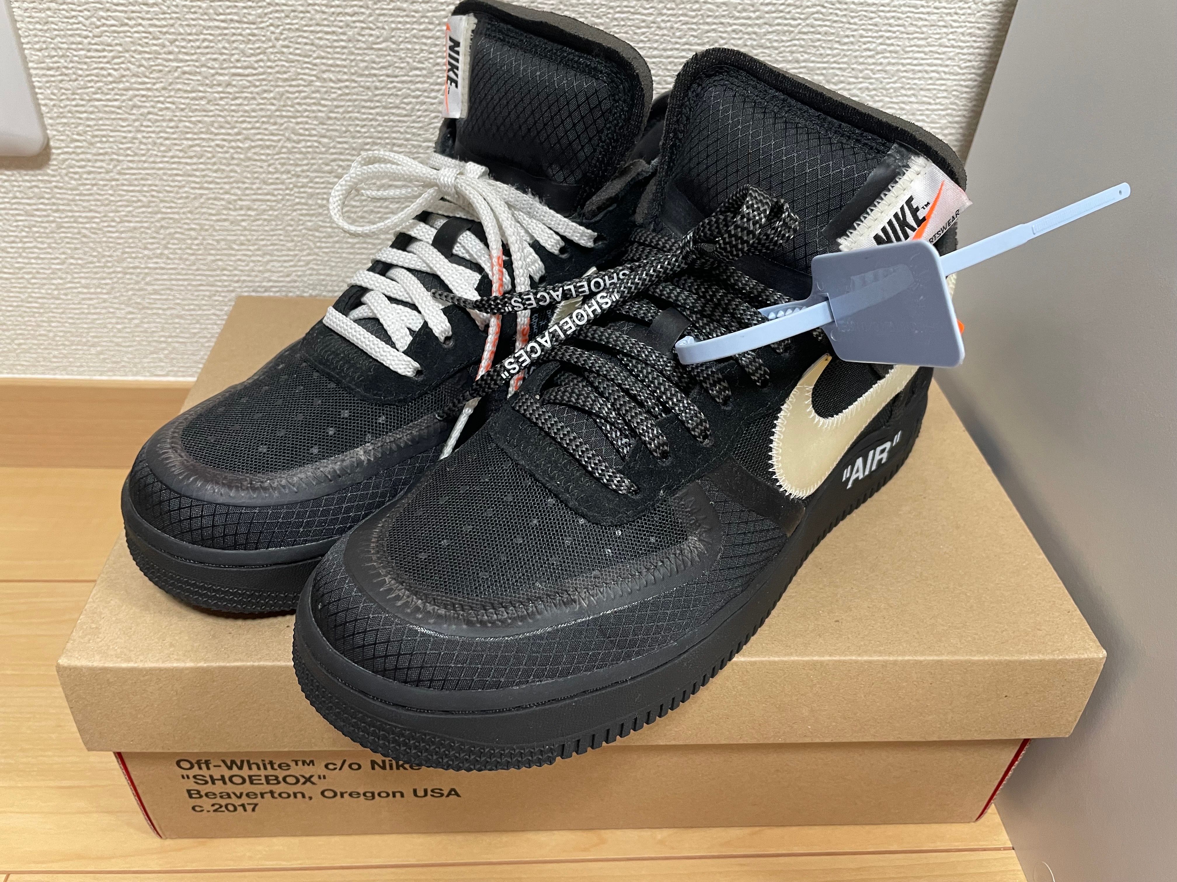Off-White × Nike Air Force 1 Low "Black"