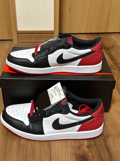 Nike Air Jordan 1 Retro Low OG "Black Toe"