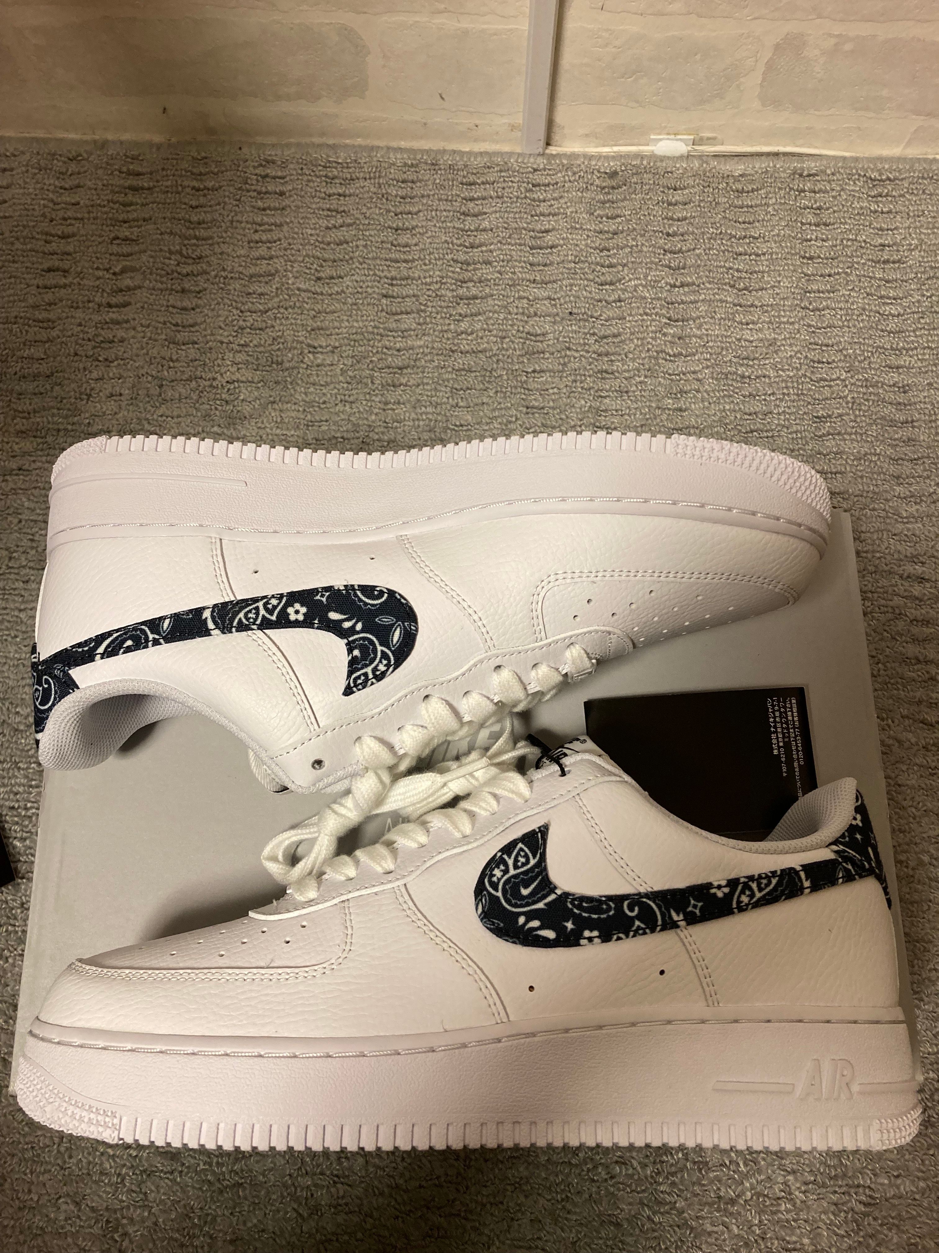 Nike Women's Air Force 1 Low '07 Essential "Black Paisley"