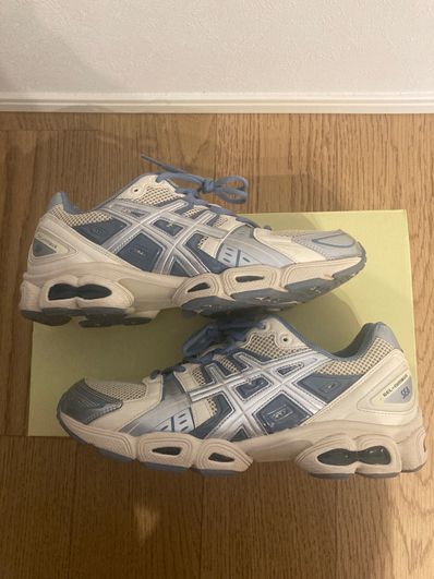 WIND AND SEA × Asics Gel-Nimbus 9 " Cream/Pure Silver"