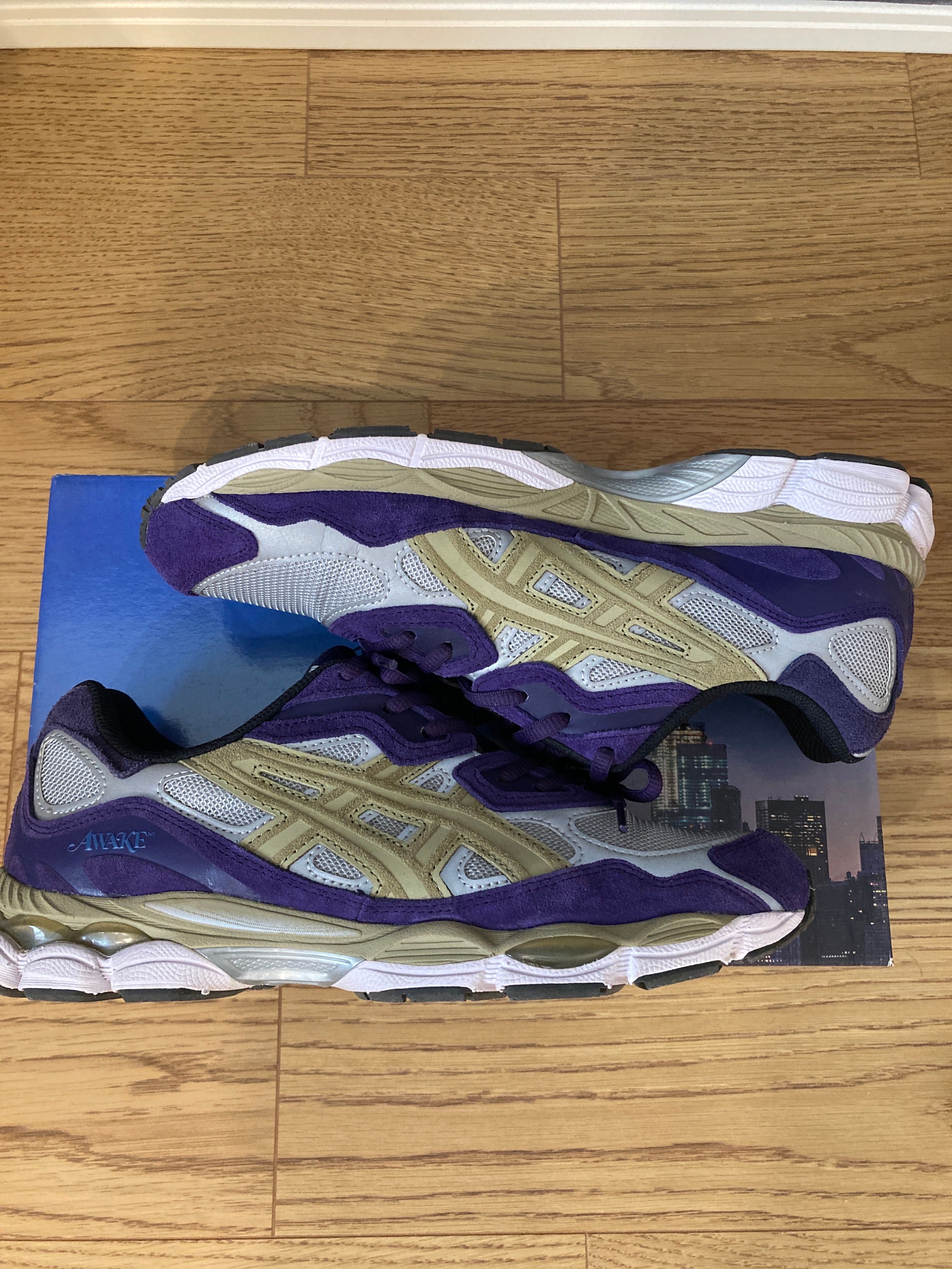 Awake NY × Asics Gel-NYC "Pure Silver/Gothic Grape"