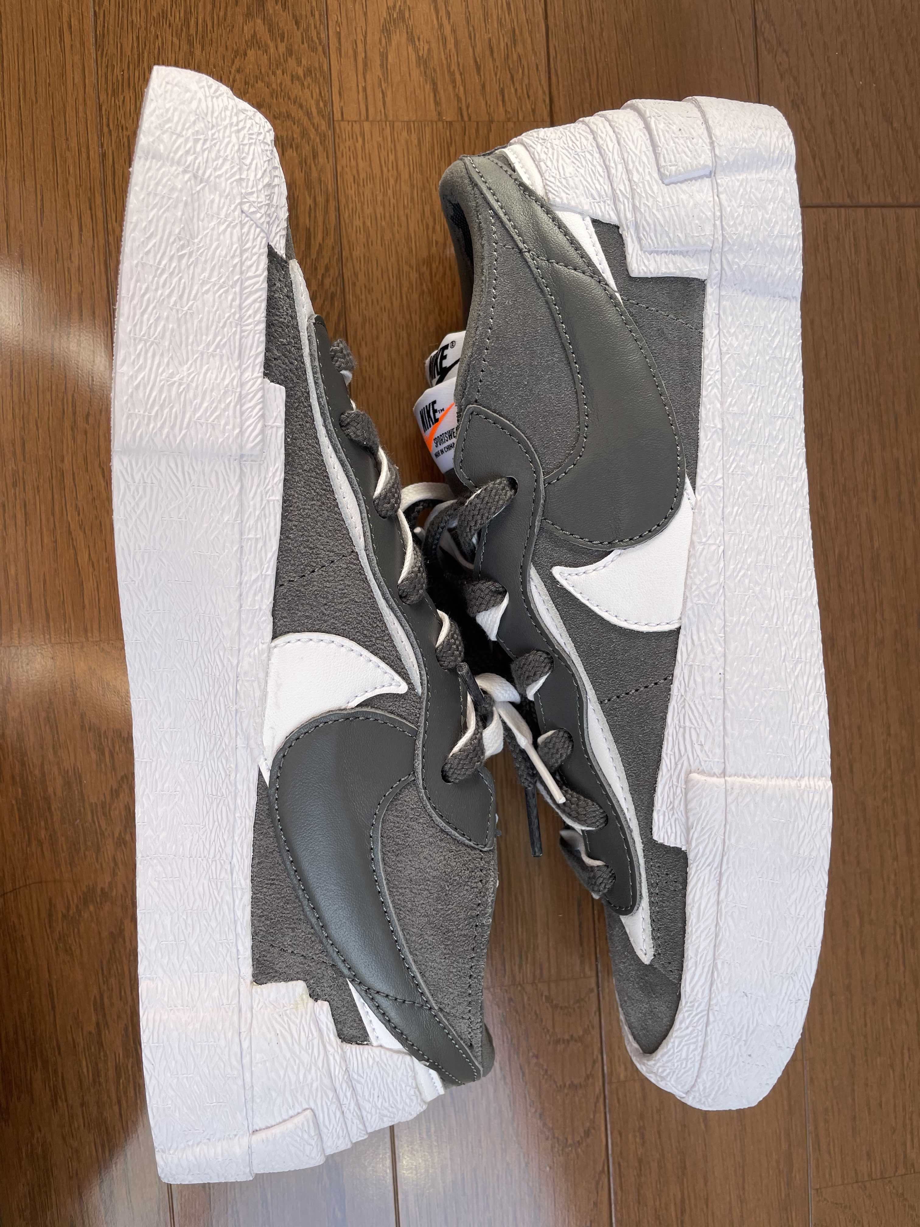 Sacai × Nike Blazer Low "Iron Grey"