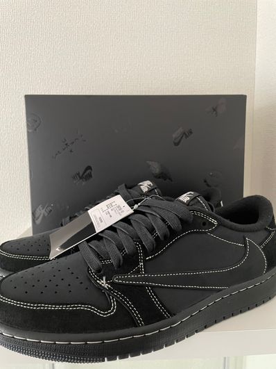 Travis Scott × Nike Air Jordan 1 Low OG SP "Black Phantom"