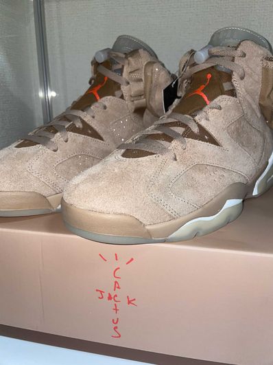 Travis Scott × Nike Air Jordan 6 "British Khaki"