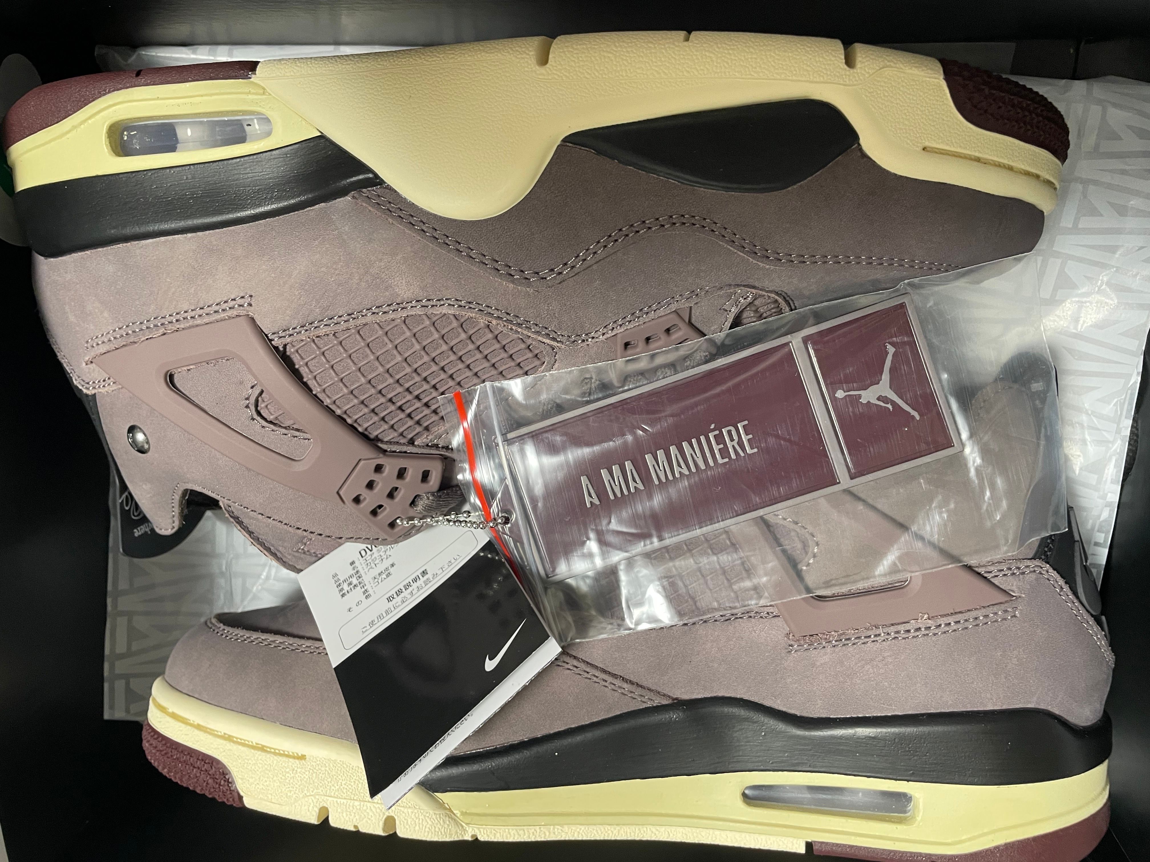 A Ma Maniere × Nike Air Jordan 4 "Violet Ore"