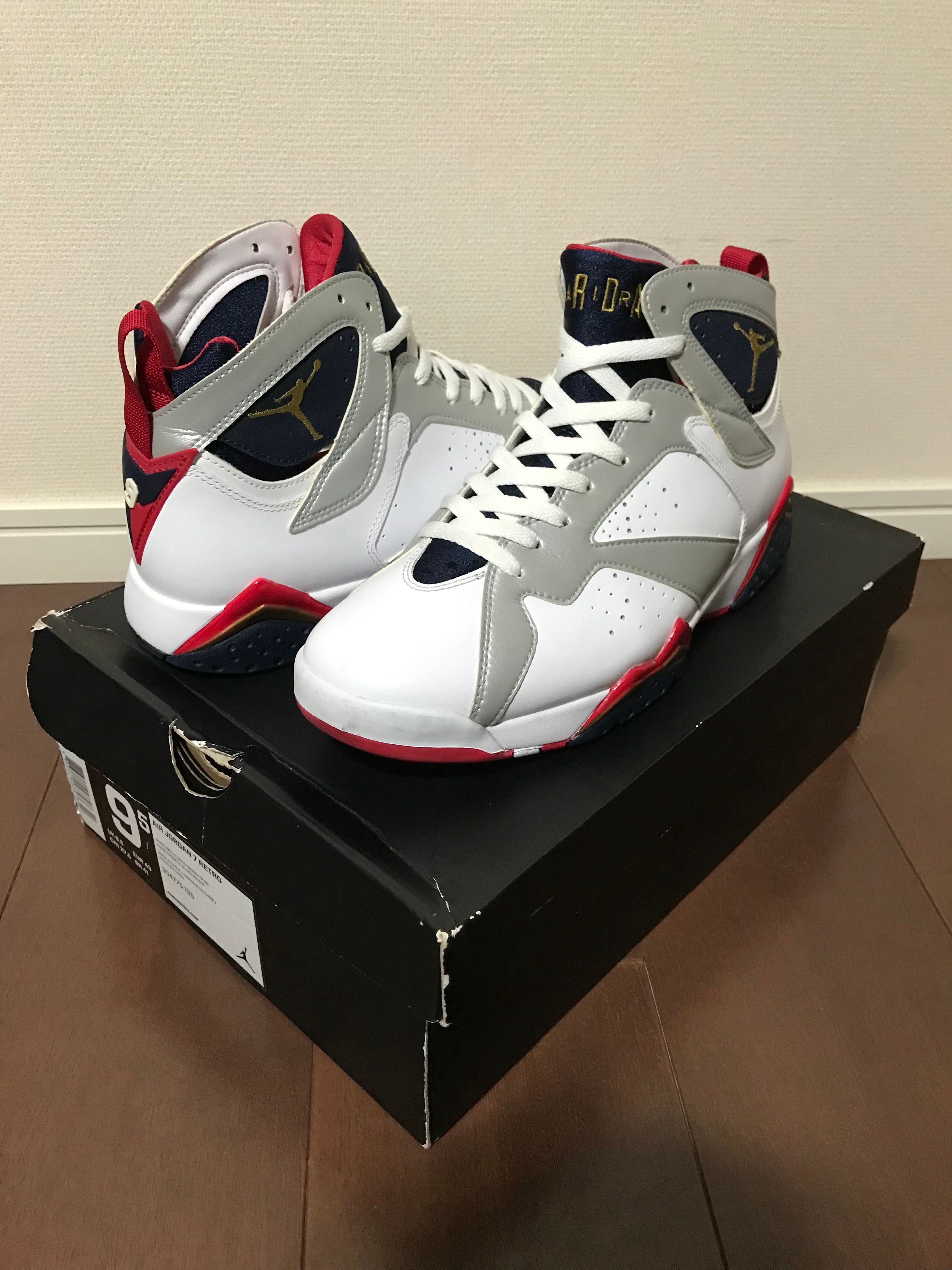 NIKE AIR JORDAN 7 RETRO "OLYMPIC" (2012)