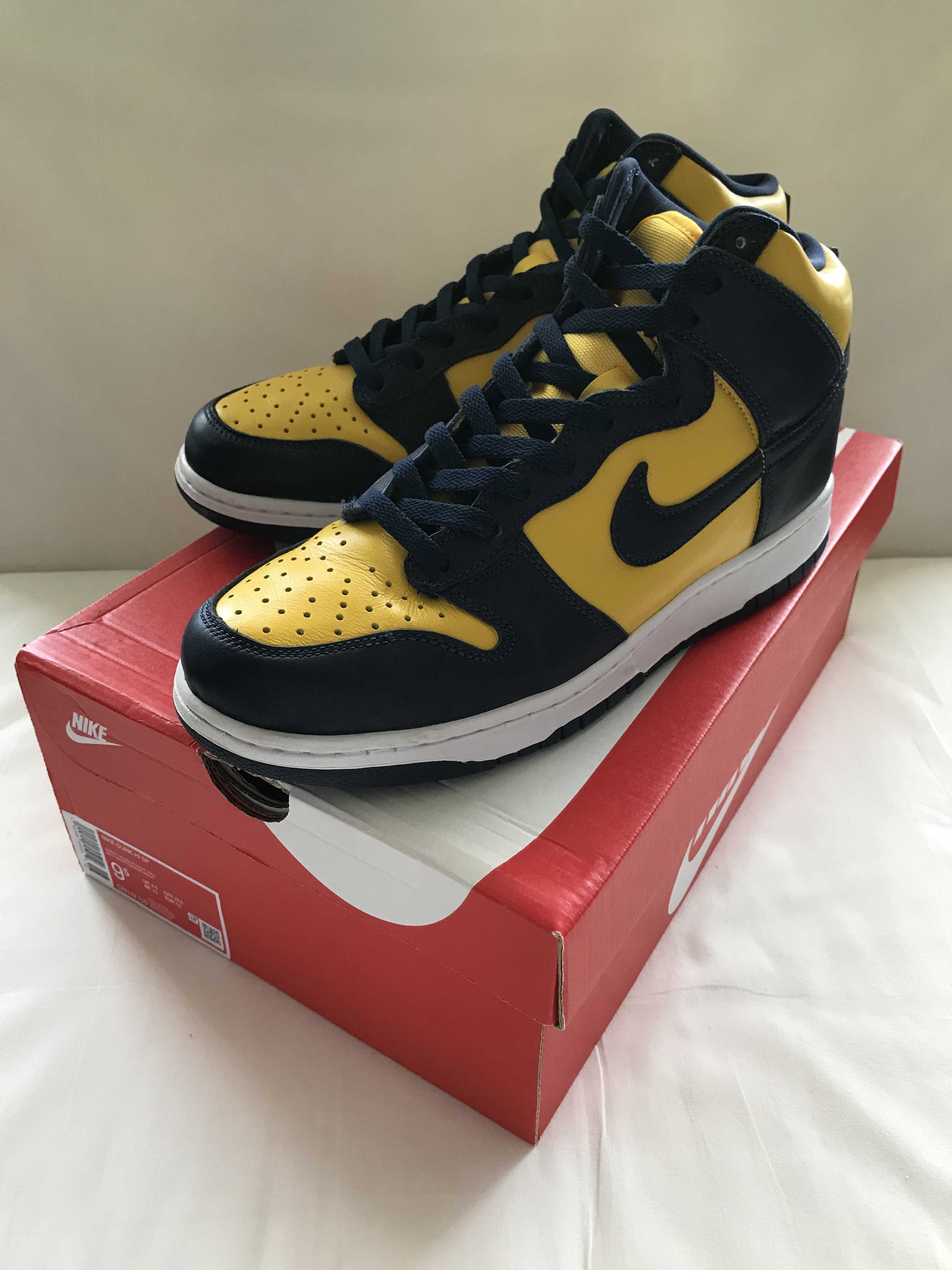 Nike Dunk High "Michigan"