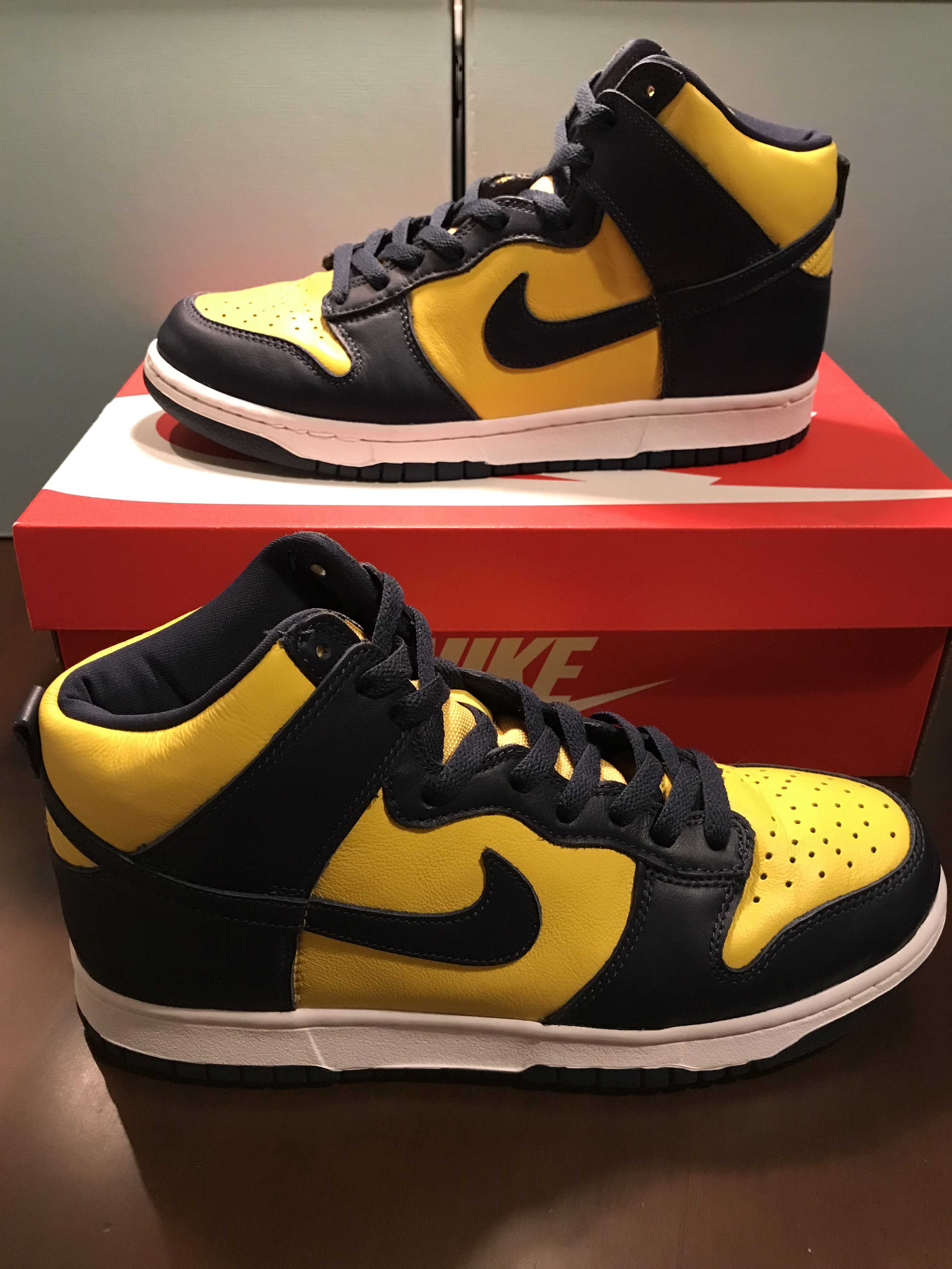 Nike Dunk High "Michigan"