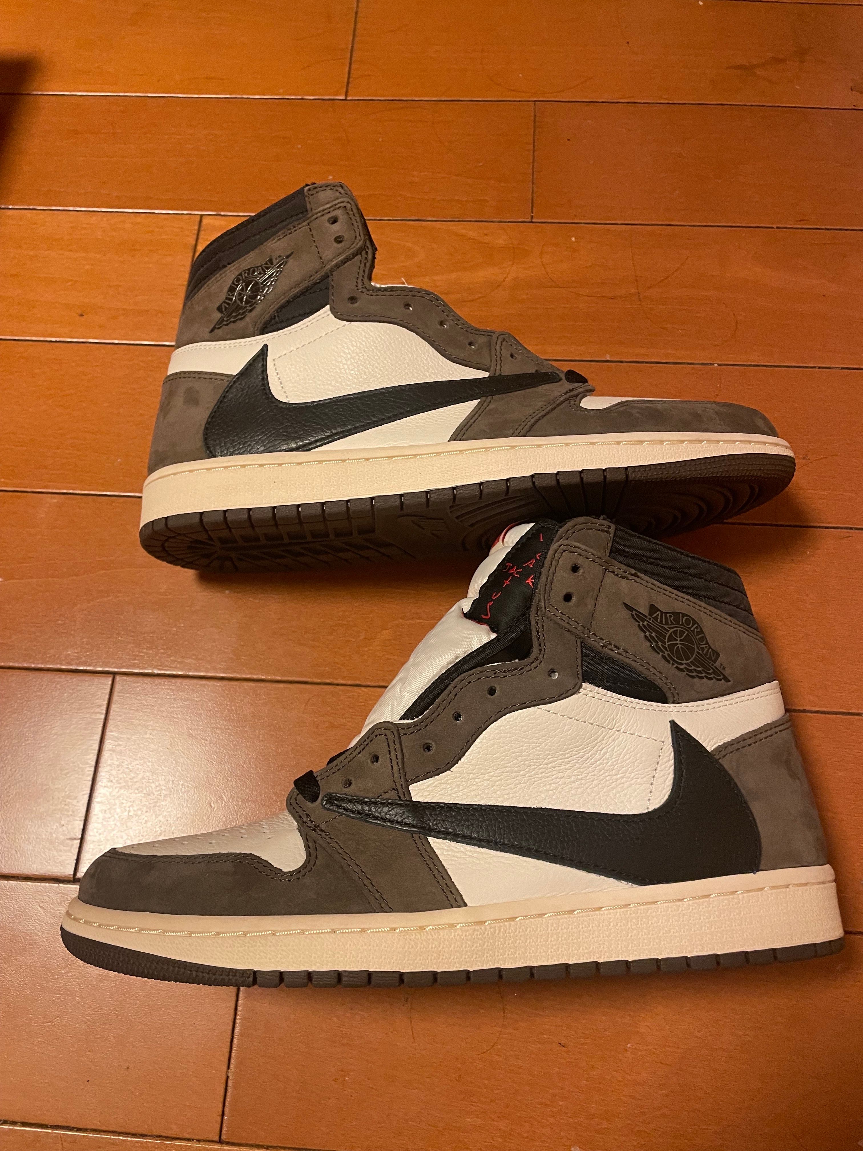 Travis Scott × Nike Air Jordan 1 Retro High OG TS SP "Sail/Dark Mocha"