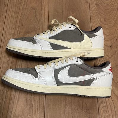 Travis Scott × Nike Air Jordan 1 Low OG SP "Reverse Mocha/Sail and Ridgerock"