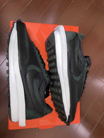 sacai × Nike LDV Waffle "Triple Black"