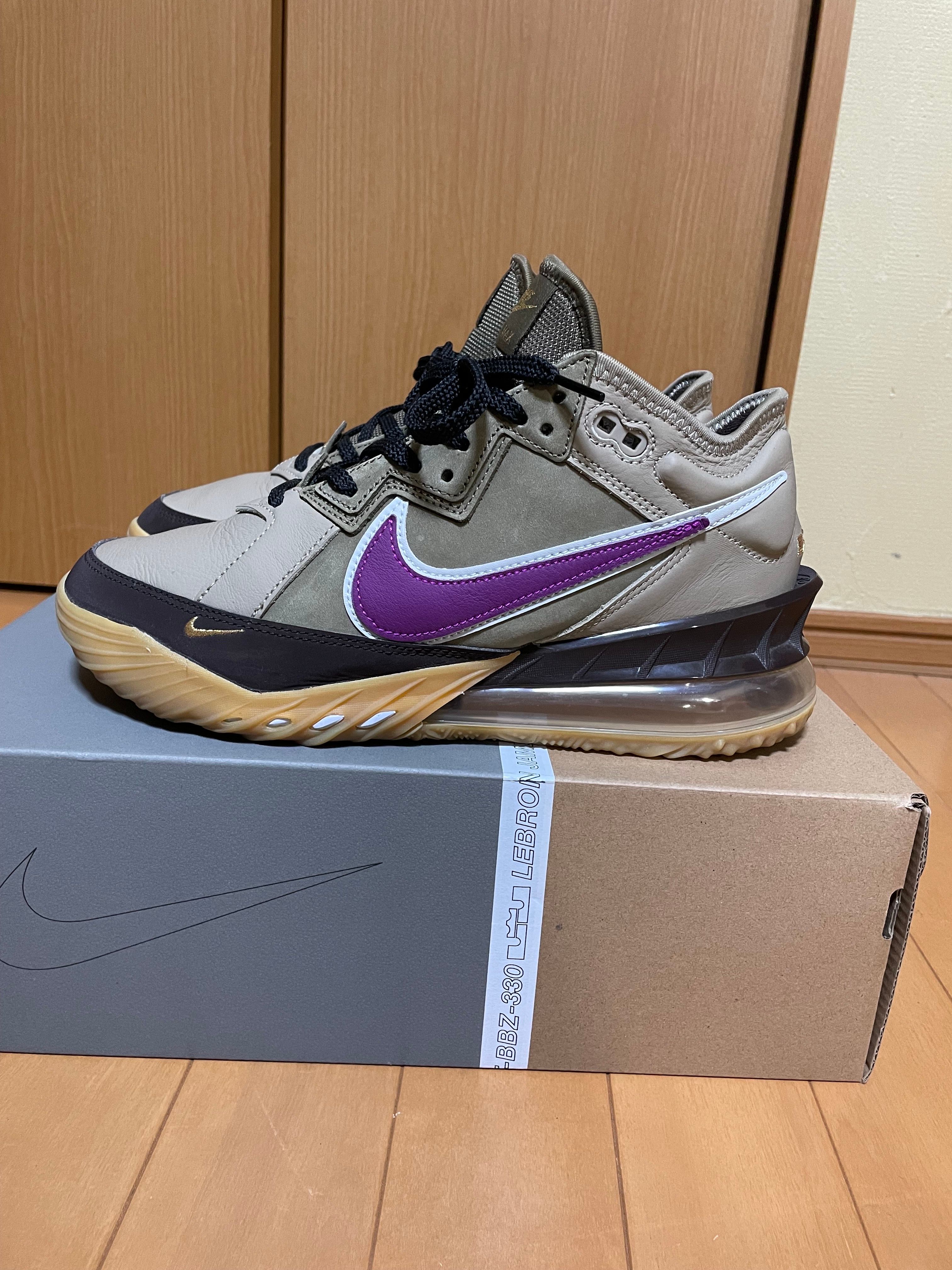 atmos × Nike LeBron 18 Low "Viotech"
