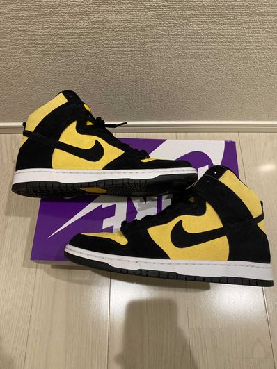 NIKE SB DUNK HIGH "MAIZE AND BLACK"