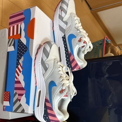 Parra × Nike Air Max 1 "White/Pure Platinum"