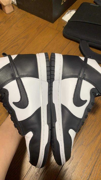 Nike Women's Dunk High "Black and White"