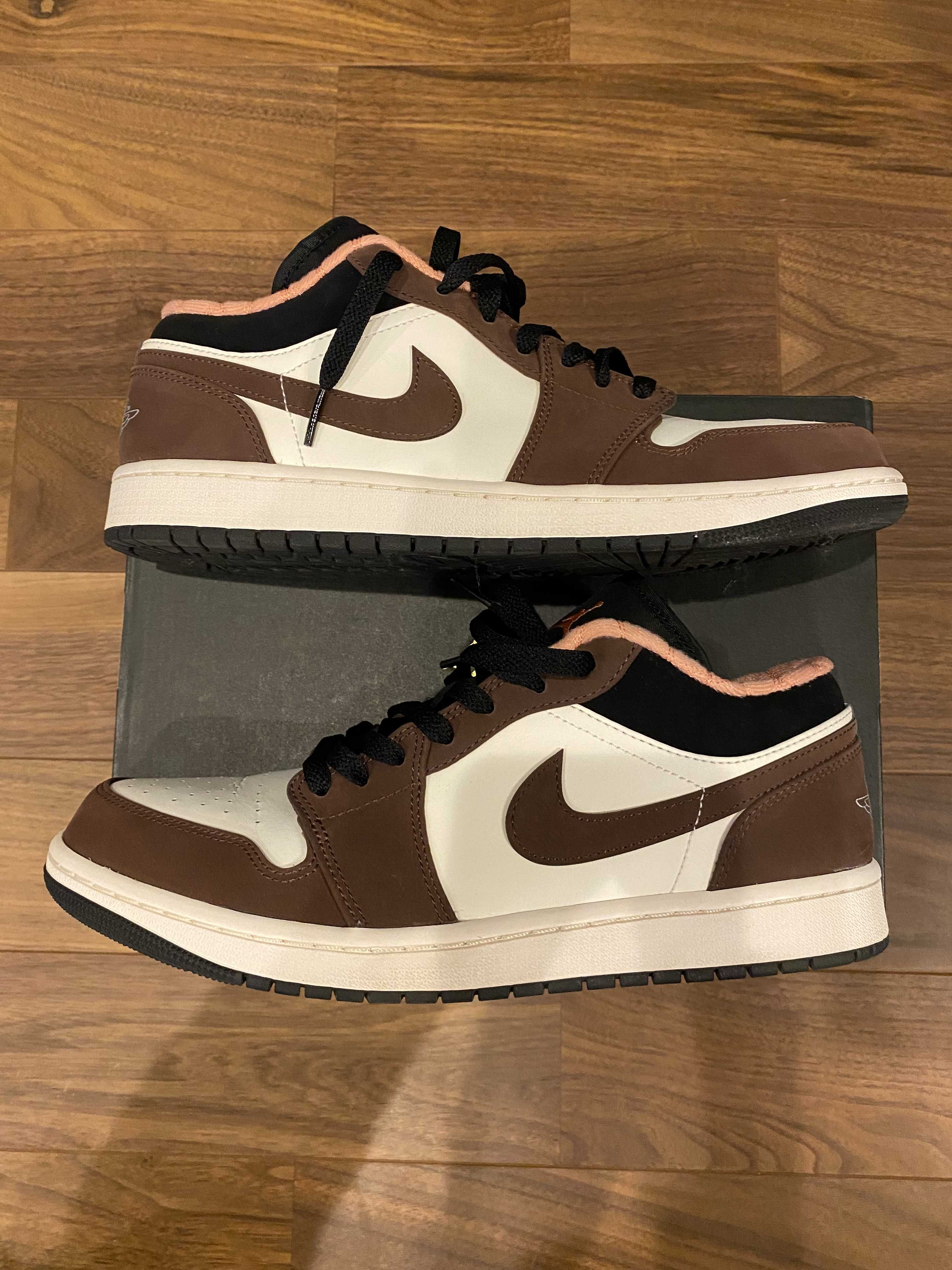 Nike Air Jordan 1 Low SE "Light Chocolate" / "Mocha Brown"