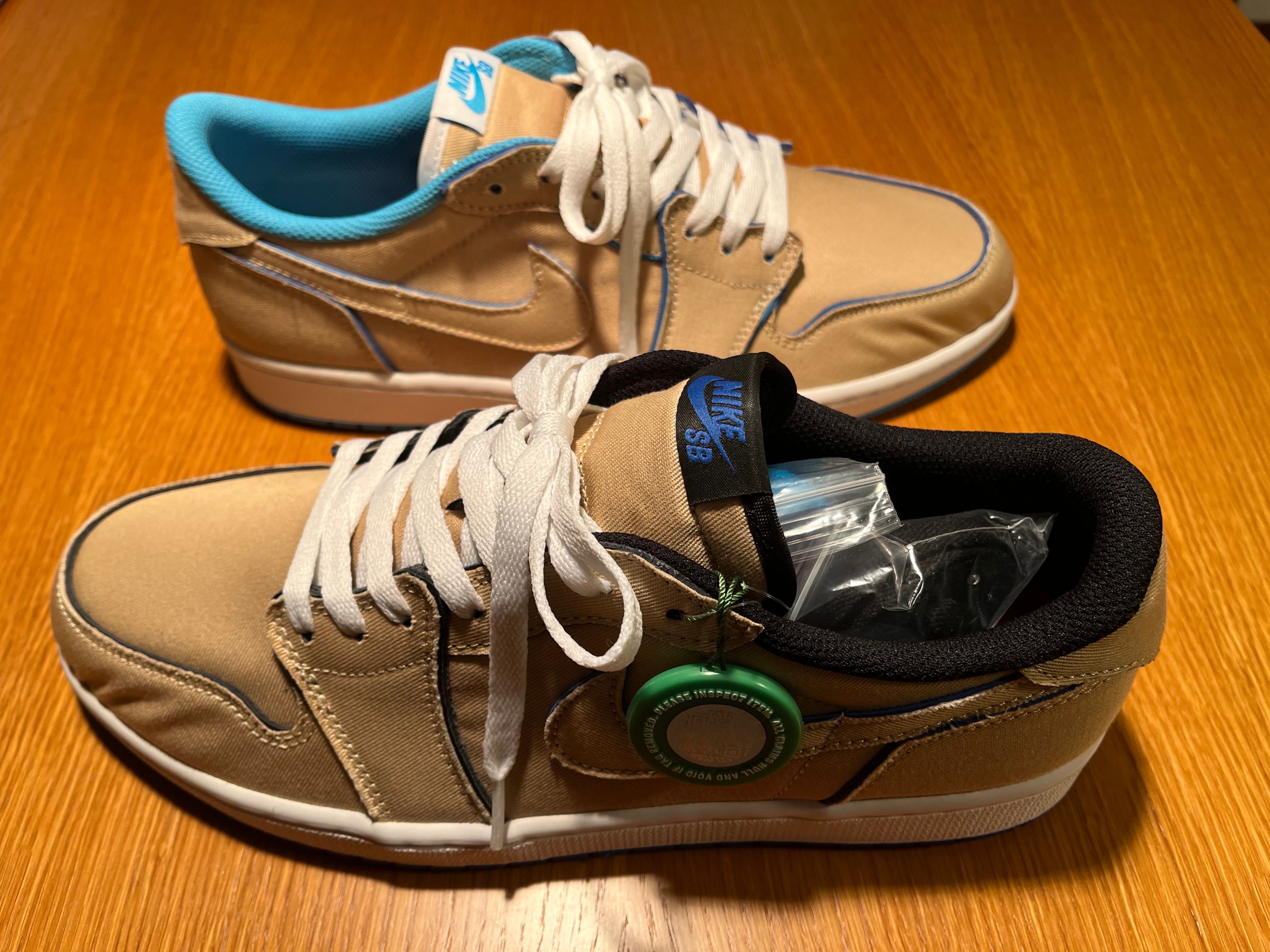 Nike SB Air Jordan 1 Low "Desert Ore/Royal Blue" 