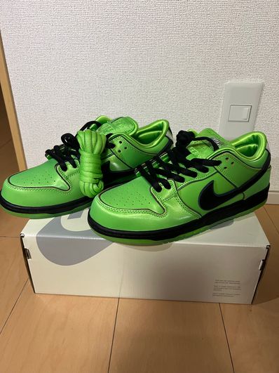 The Powerpuff Girls × Nike SB Dunk Low Pro QS "Buttercup"