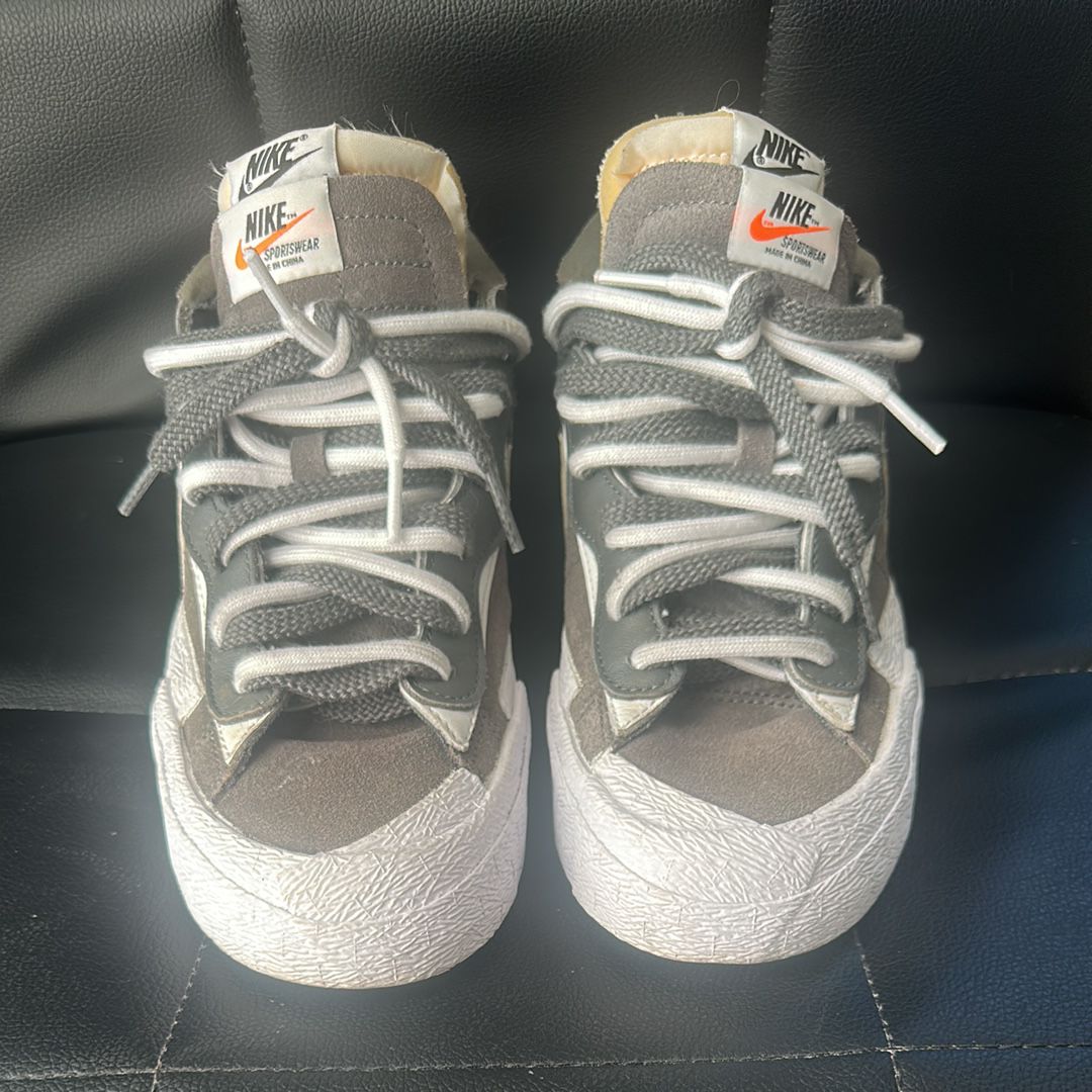 Sacai × Nike Blazer Low "Iron Grey"
