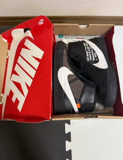 Off-White × Nike Blazer Studio Mid "Grim Reaper"