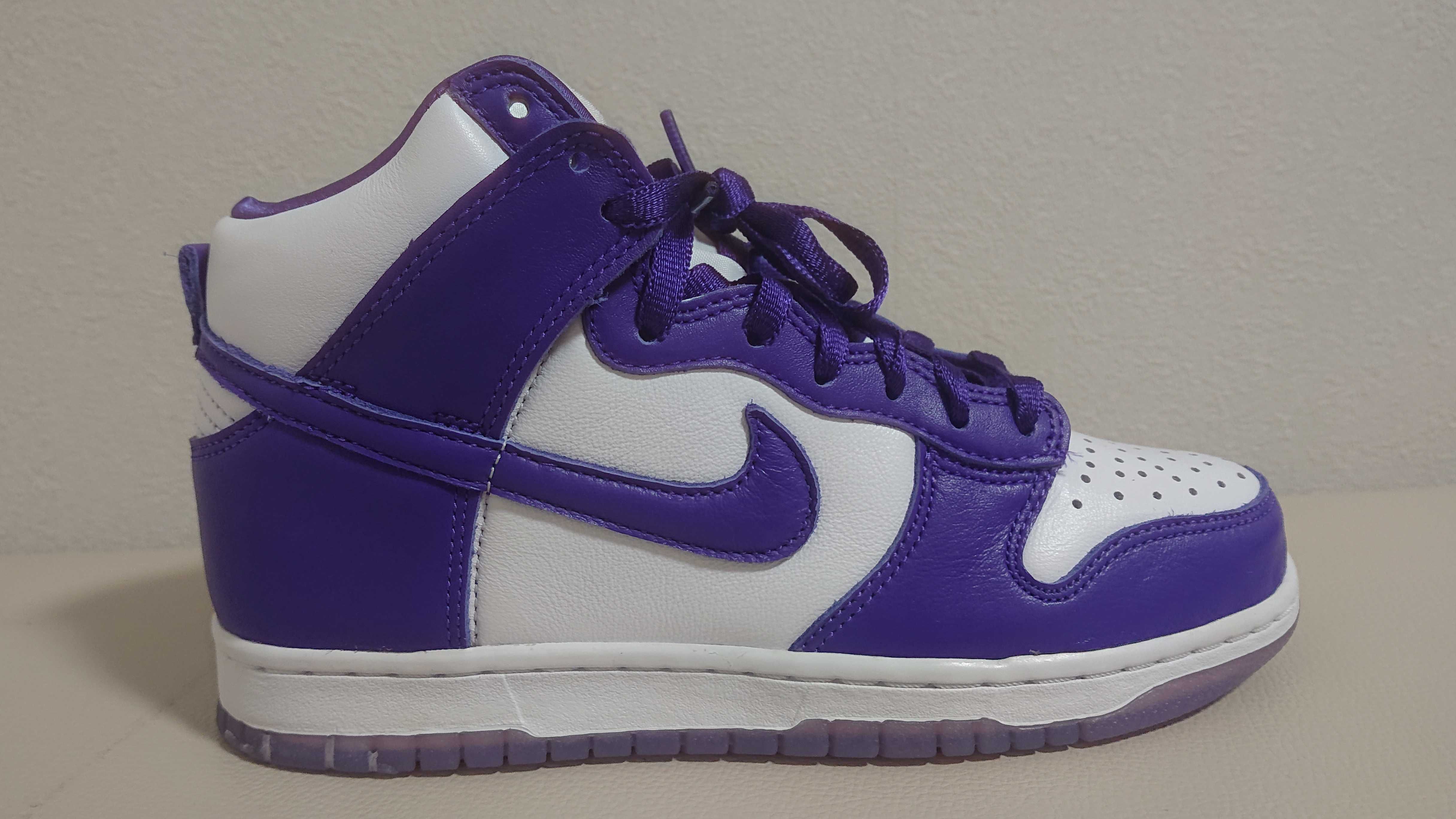 NIKE DUNK HIGH Women's "VARSITY PURPLE"