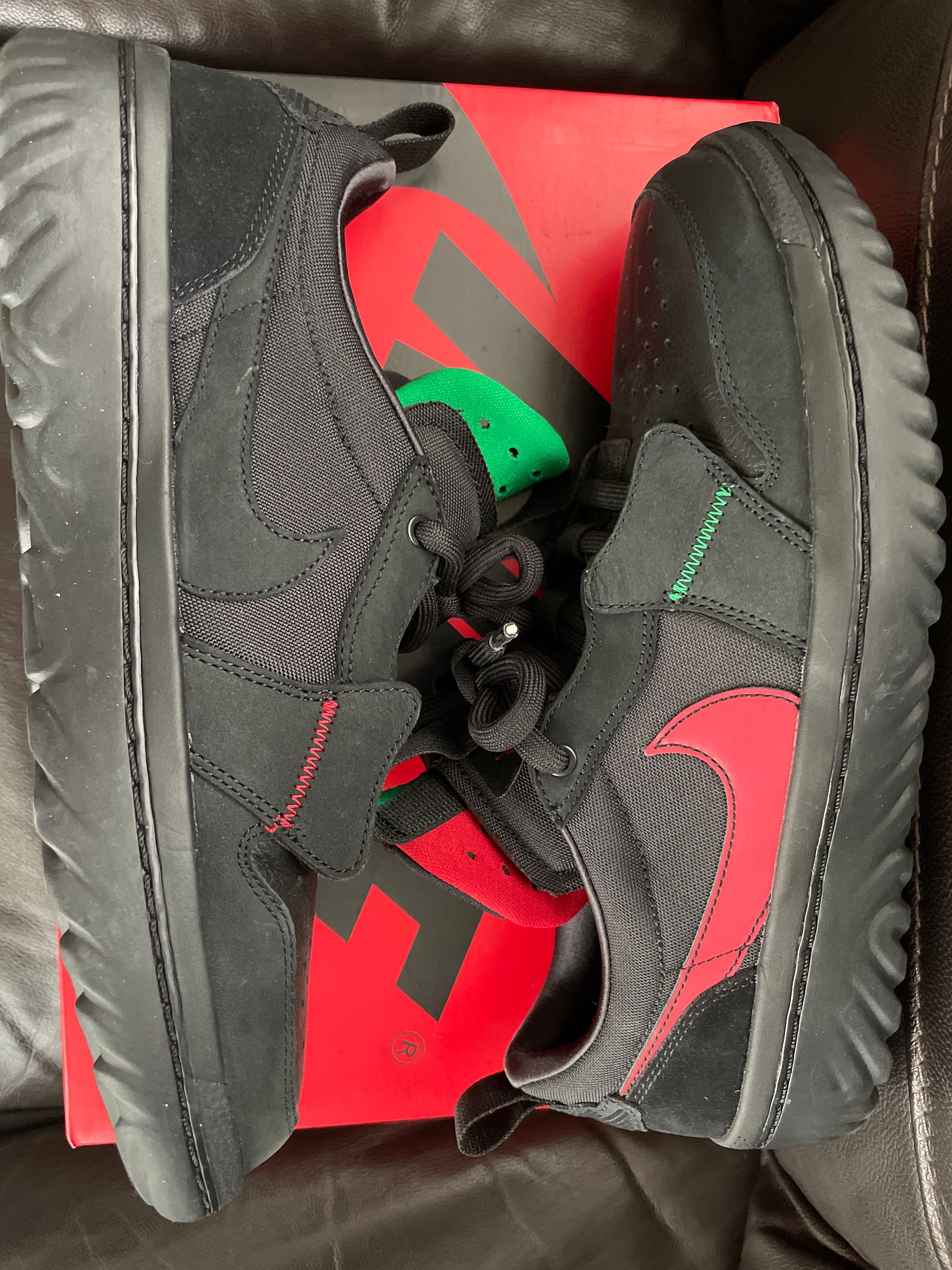 GHETTO GASTRO×NIKE AIR JORDAN 1 LOW REACT FEARLESS