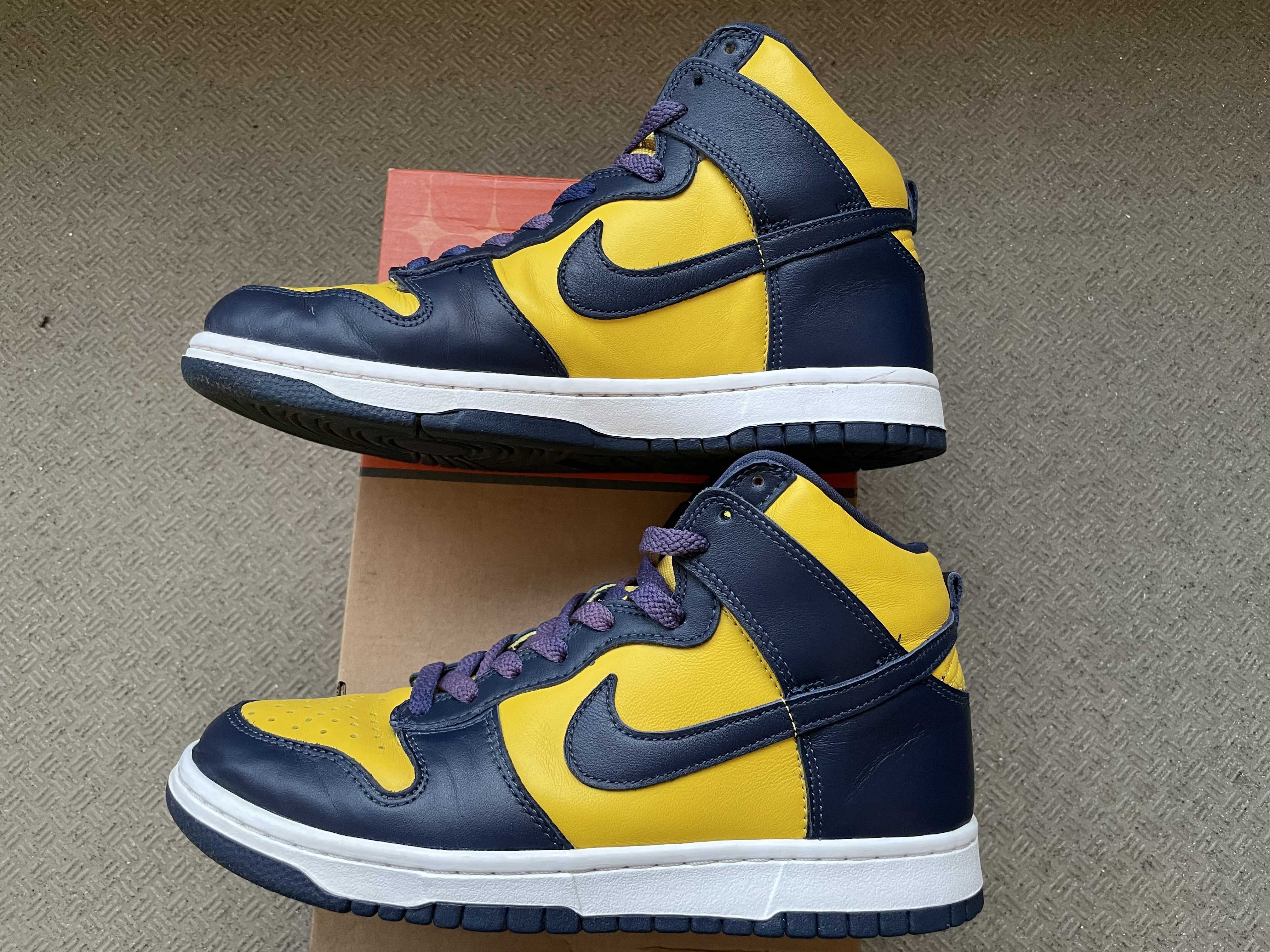 Nike Dunk High "Michigan"