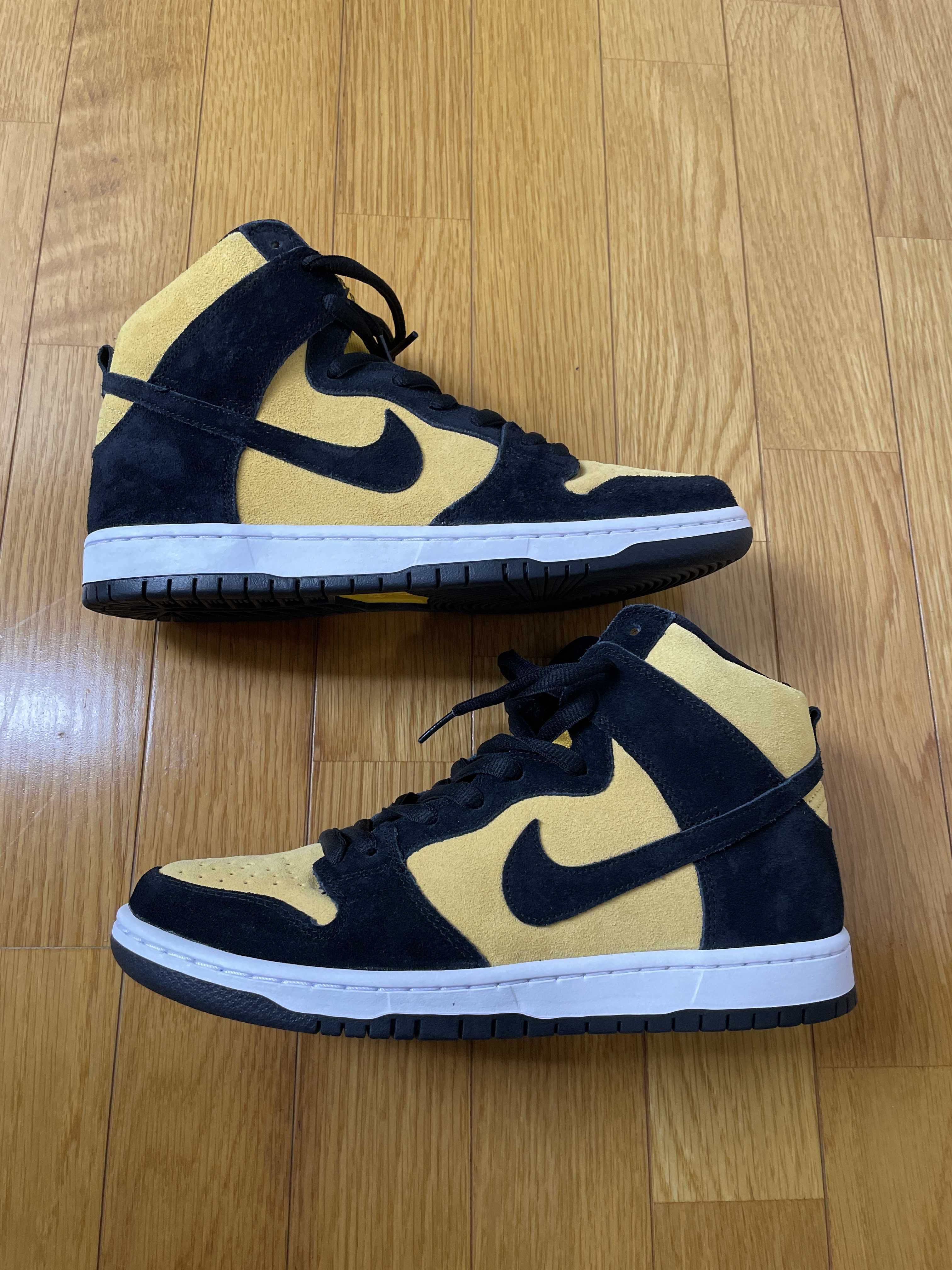 NIKE SB DUNK HIGH "MAIZE AND BLACK"