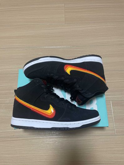 Nike SB Dunk High Pro "Black/Team Orange"