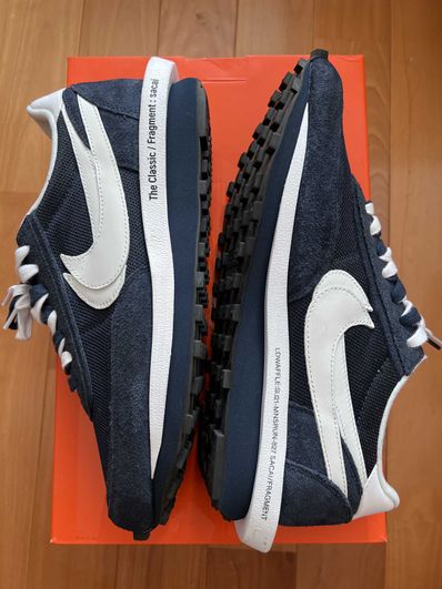 Fragment × sacai × Nike LD Waffle "Blackended Blue"