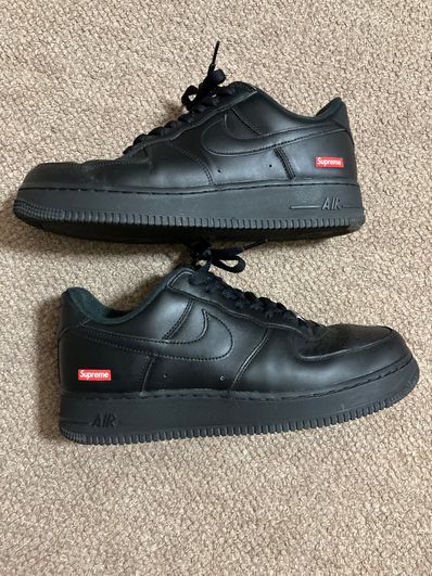 Supreme × Nike Air Force 1 Low "Black"