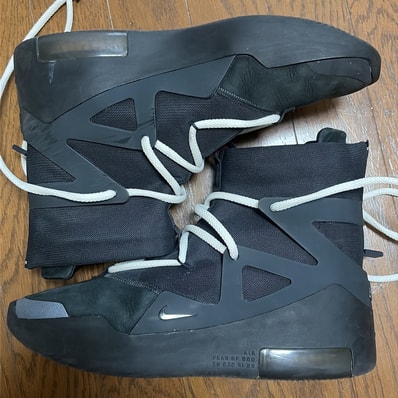 Fear Of God × Nike Air Fear Of God 1 "Triple Black"
