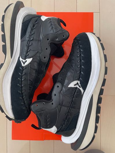 Jean-Paul Gaultier × sacai × Nike Vapor Waffle "Black/Black-White"