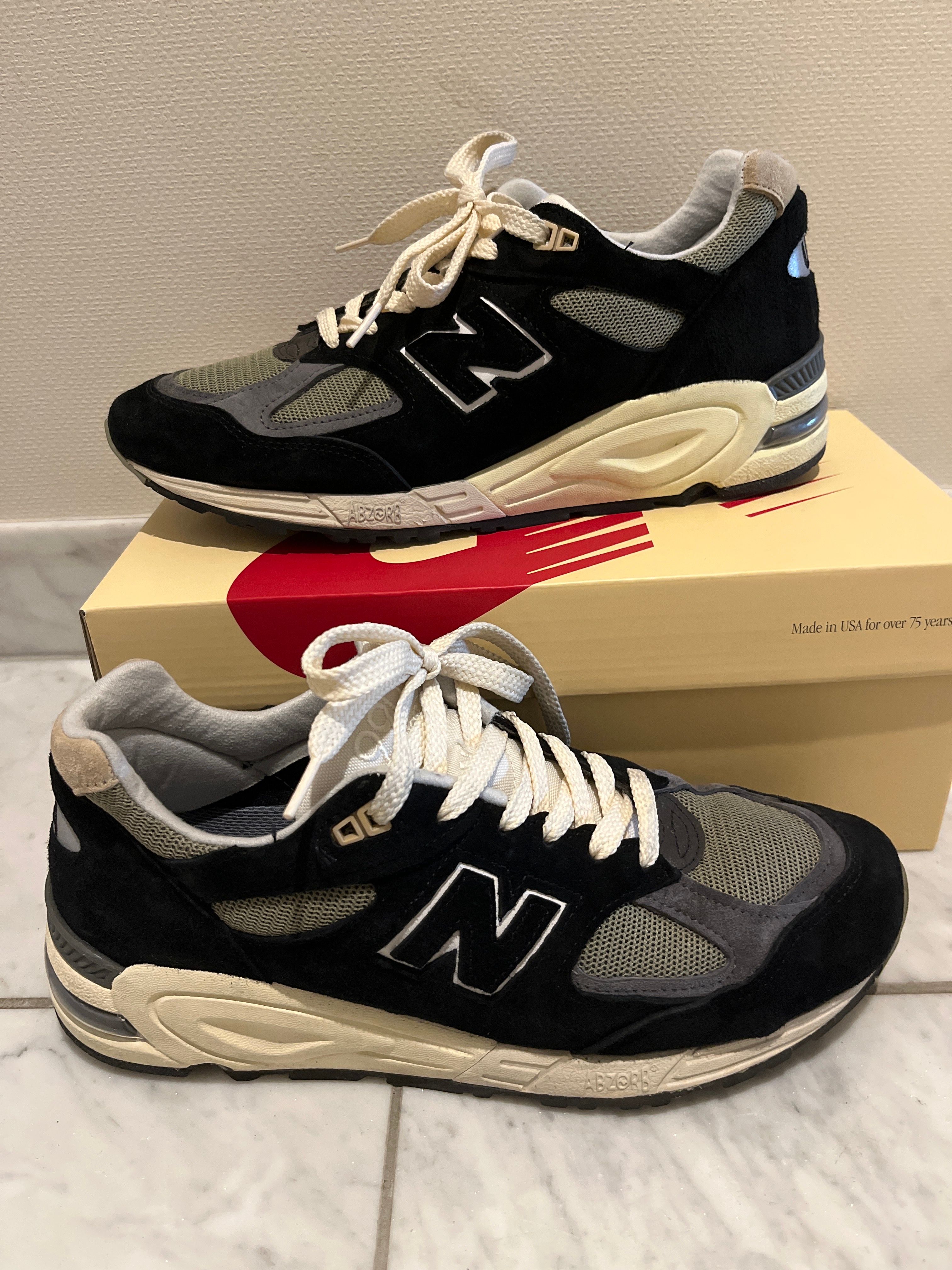 New Balance 990V2 "Black/True Camo"