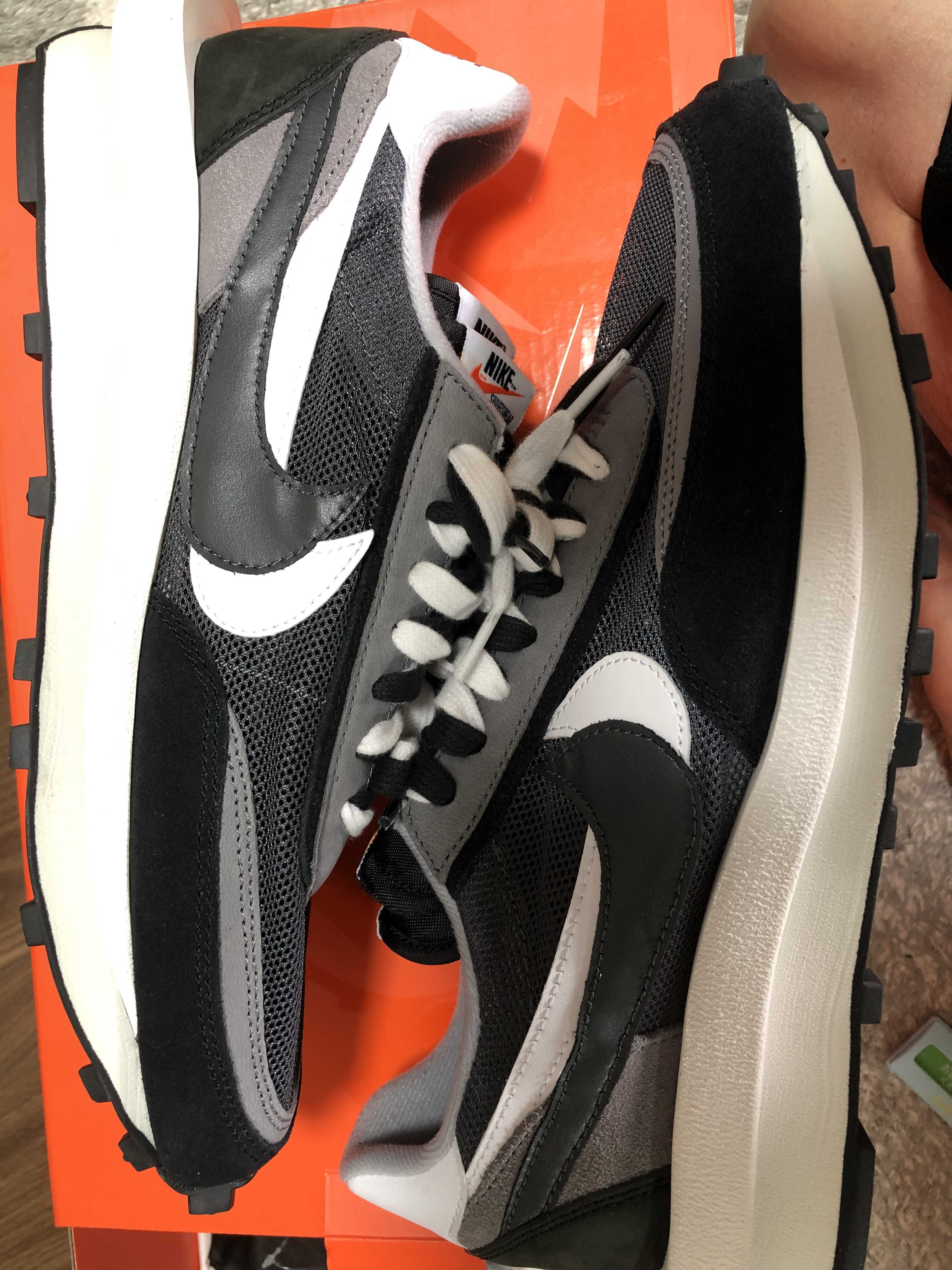 sacai × Nike LD Waffle "Black"