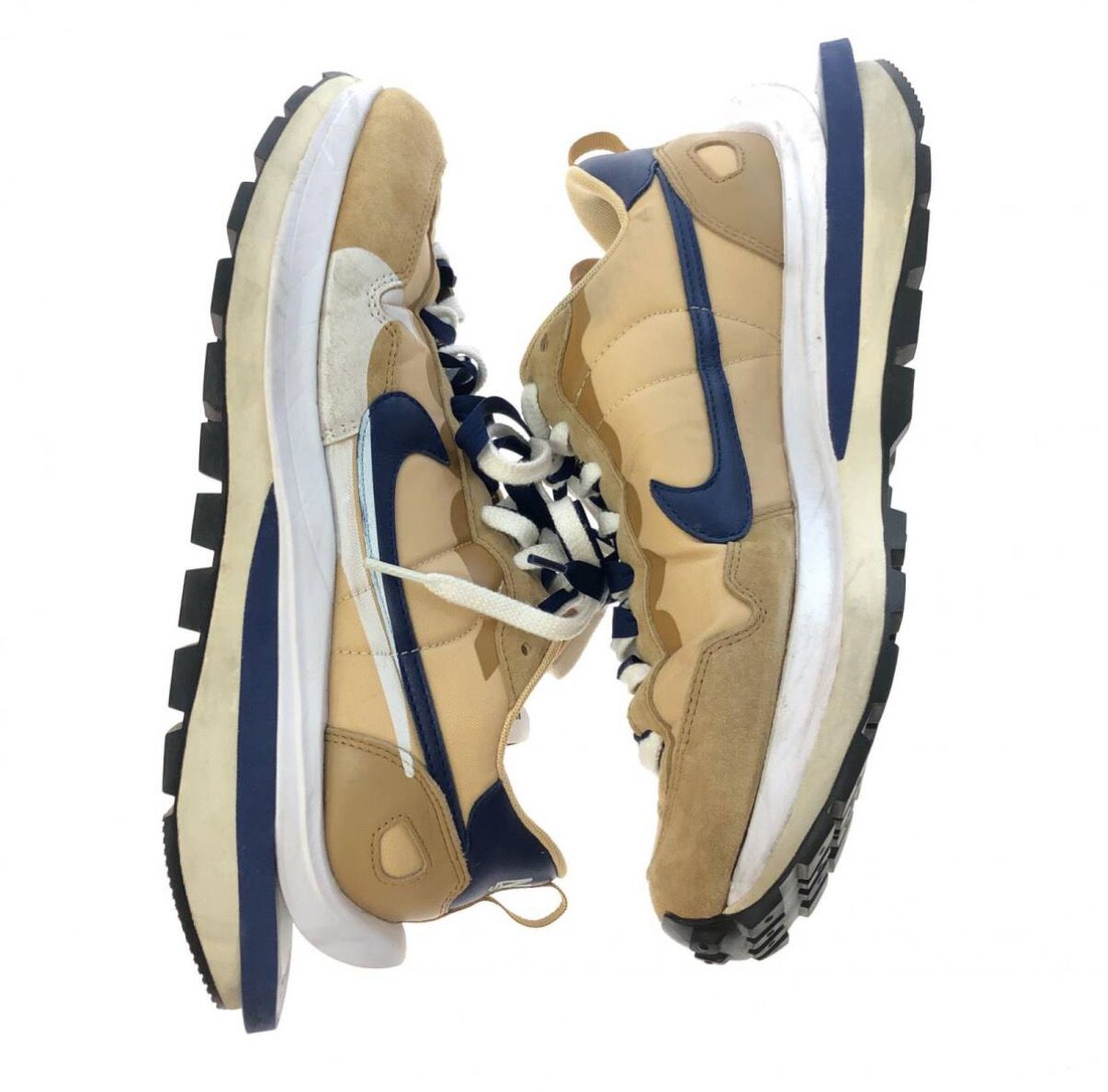 Sacai × Nike Vapor Waffle "Sesame And Blue Void"