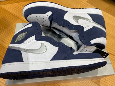 Nike Air Jordan 1 High OG CO.JP "White/Midnight Navy" (2020)(ブリーフケースなし)