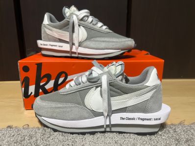 Fragment × sacai × Nike LD Waffle "Light Smoke Grey"