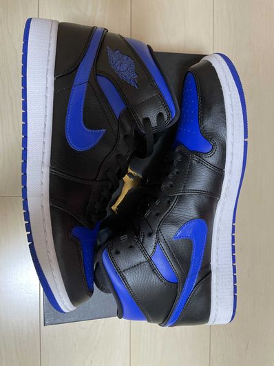 NIKE AIR JORDAN 1 MID "BLACK/BLUE"