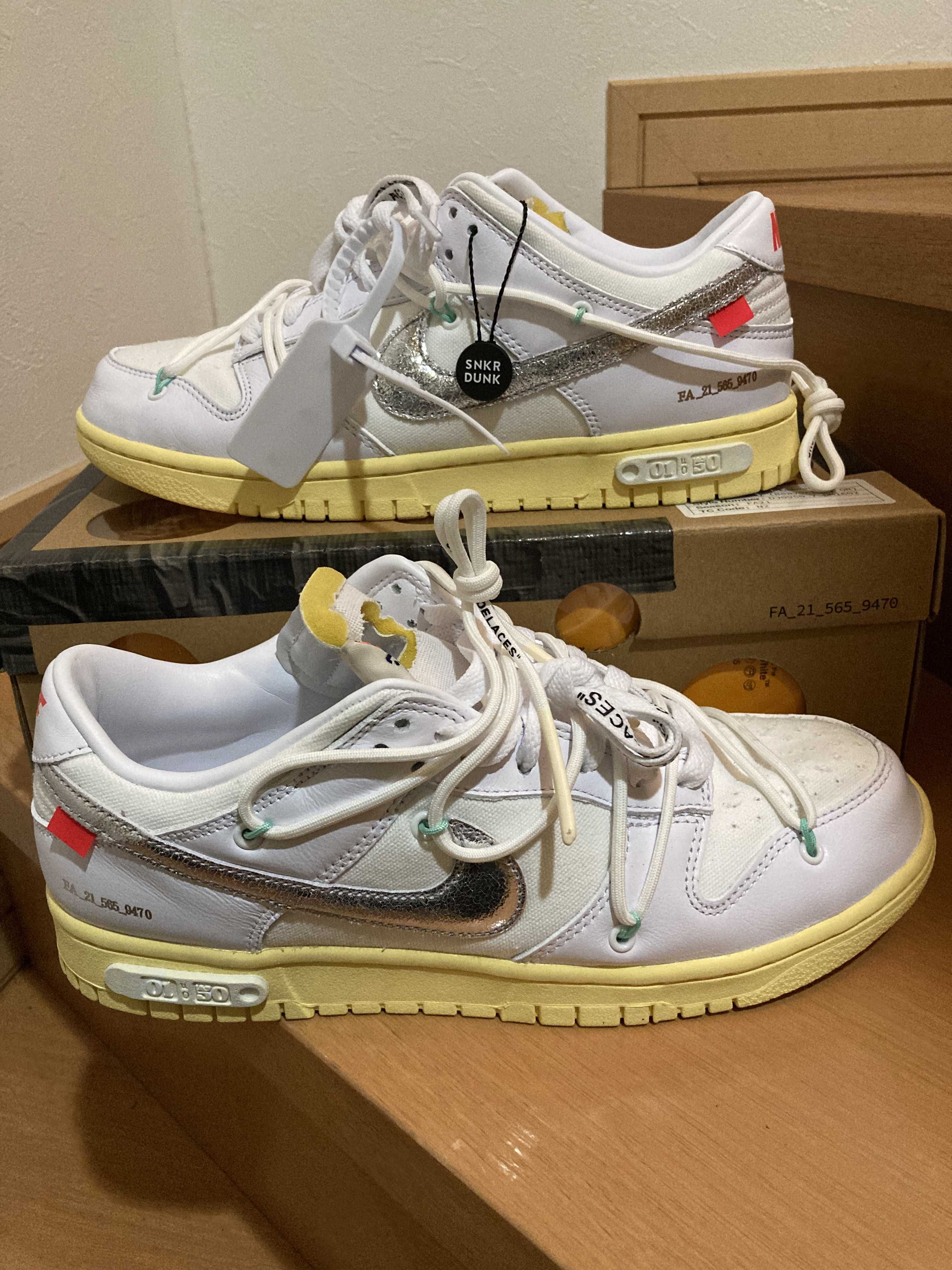 Off-White × Nike Dunk Low 1 of 50 "Lot.1"