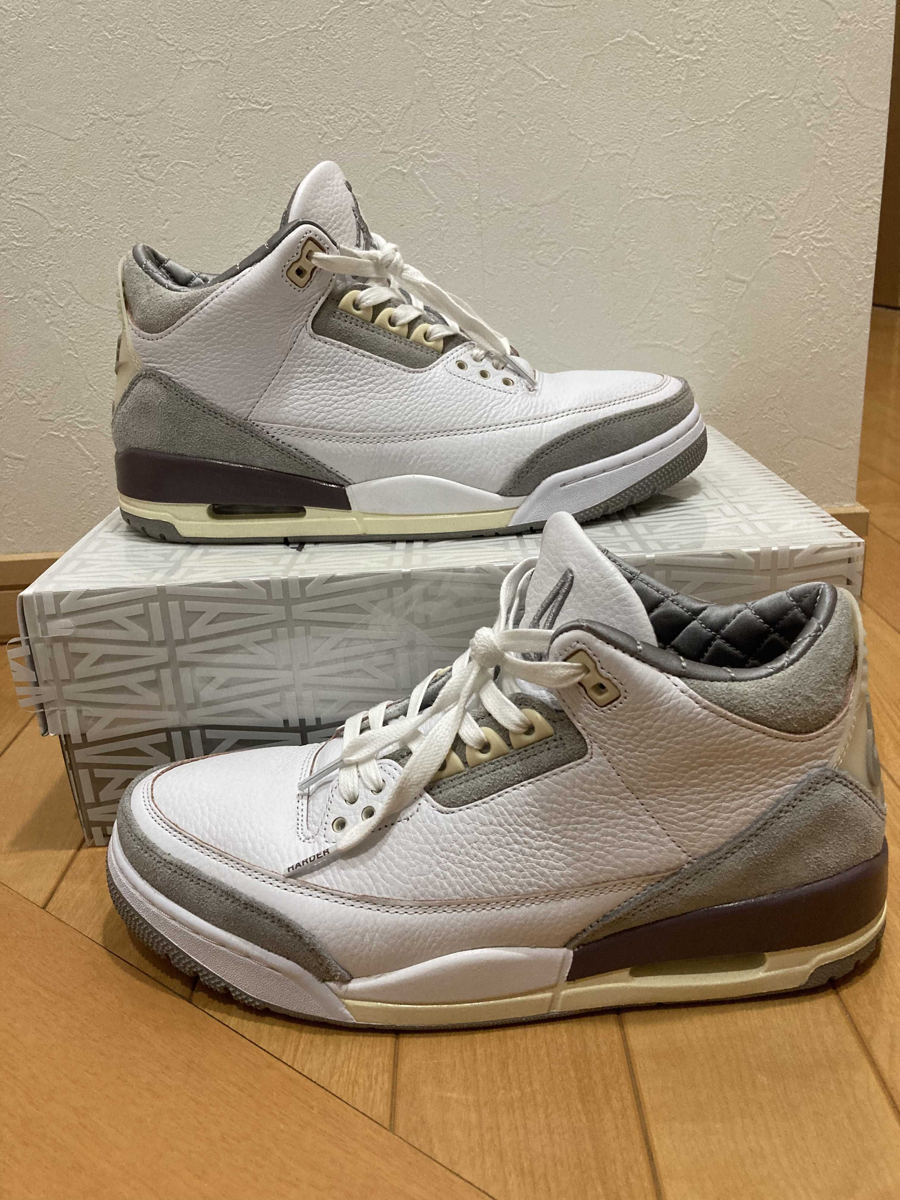 A Ma Maniere × Nike Women's Air Jordan 3 Retro SP "White/Medium Grey Violet Ore"