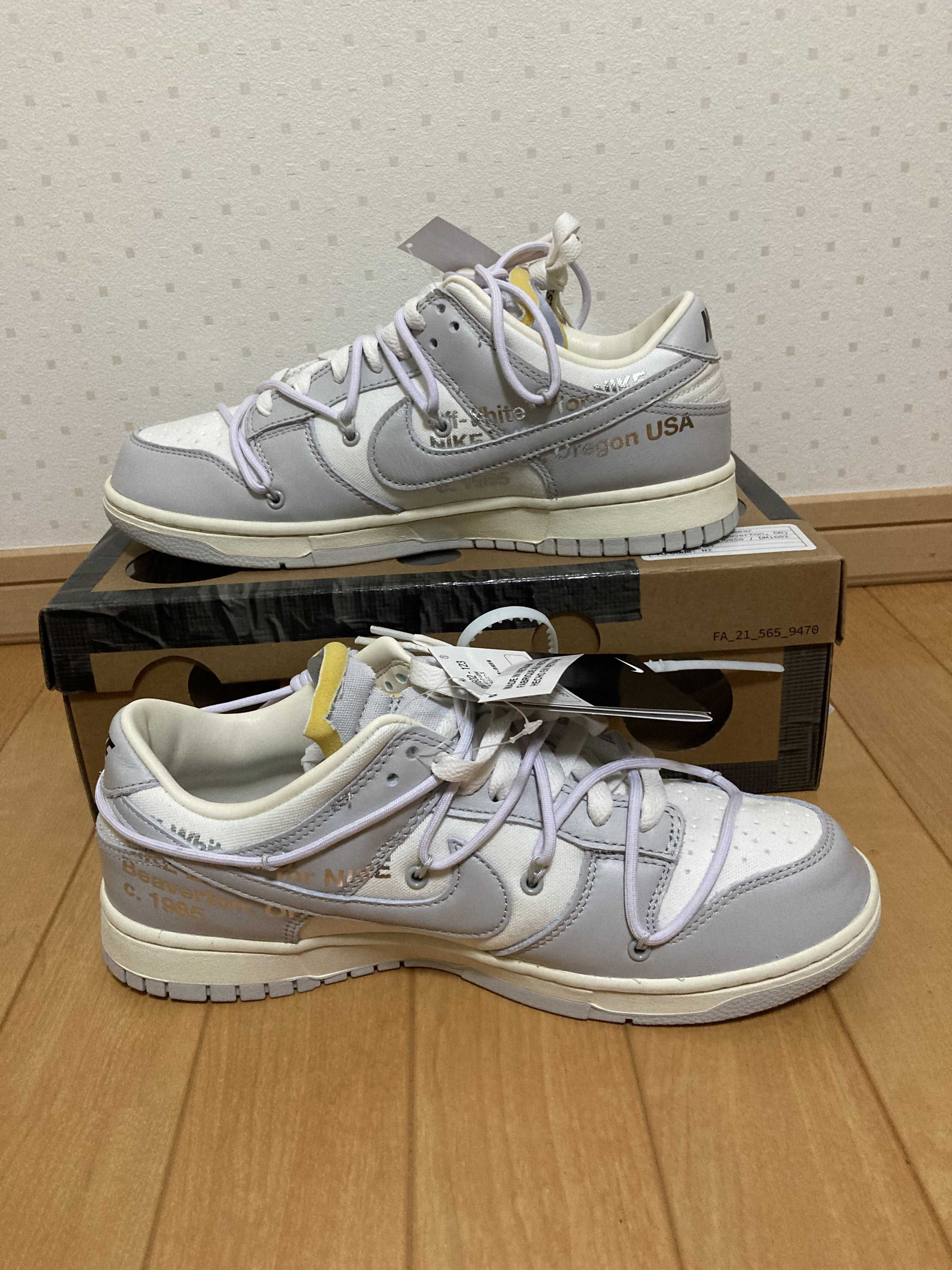 Off-White × Nike Dunk Low 1 of 50 "Lot.49"