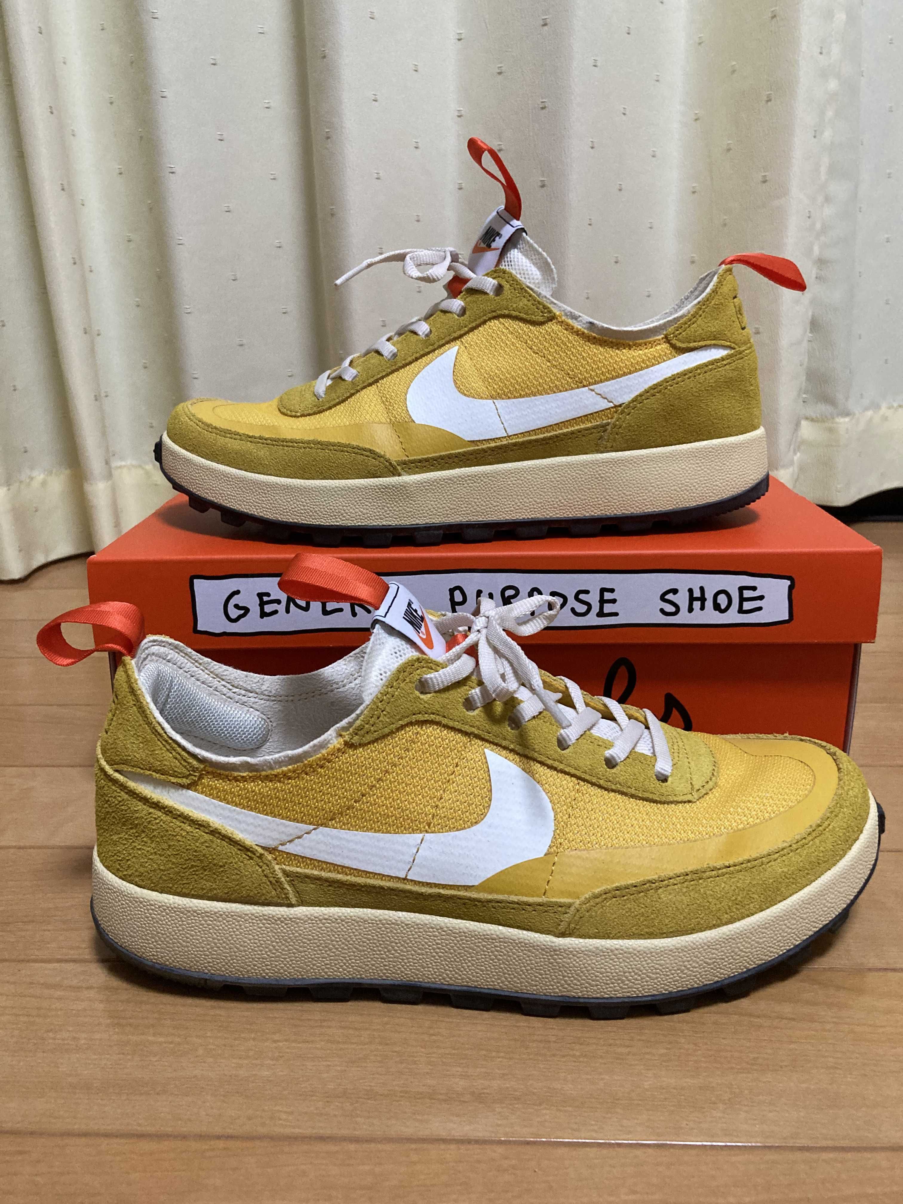Tom Sachs × NikeCraft Women's General Purpose Shoe "Yellow / Archive"