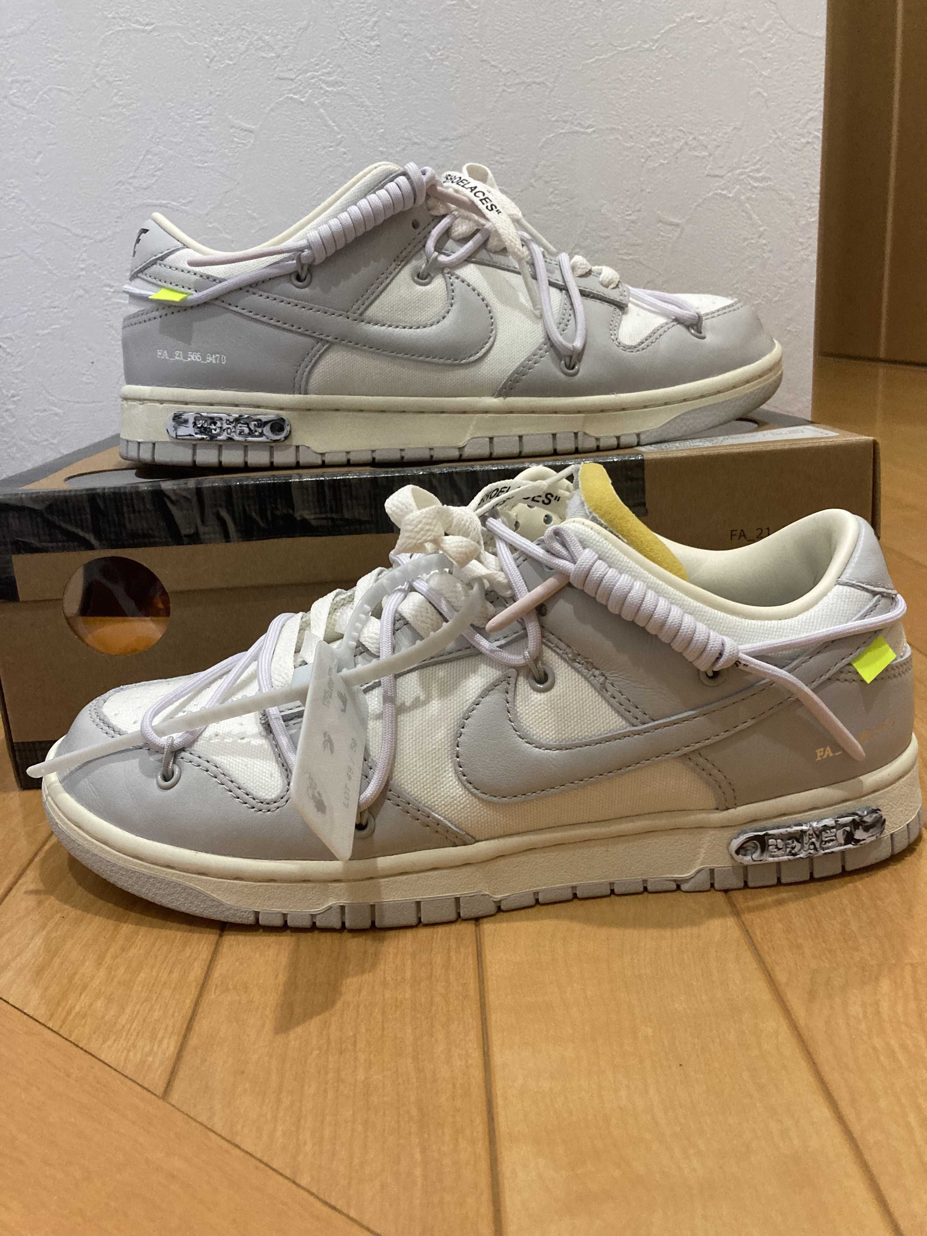 Off-White × Nike Dunk Low 1 of 50 "Lot.49"