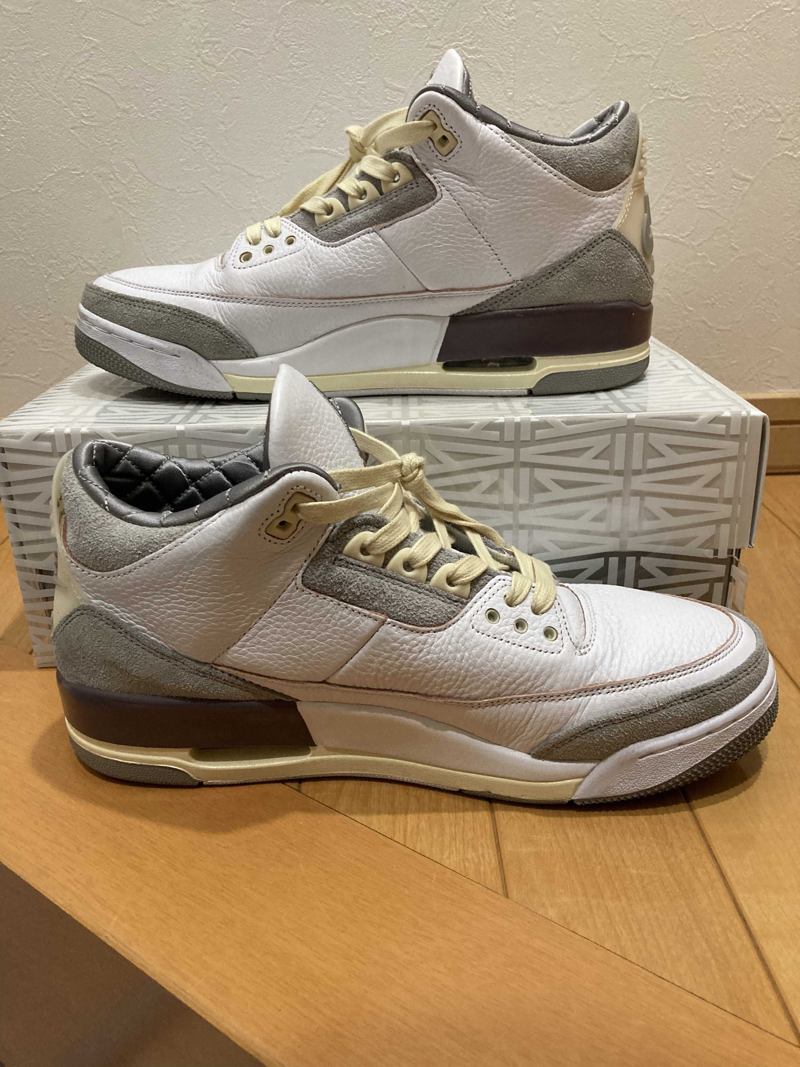 A Ma Maniere × Nike Women's Air Jordan 3 Retro SP "White/Medium Grey Violet Ore"