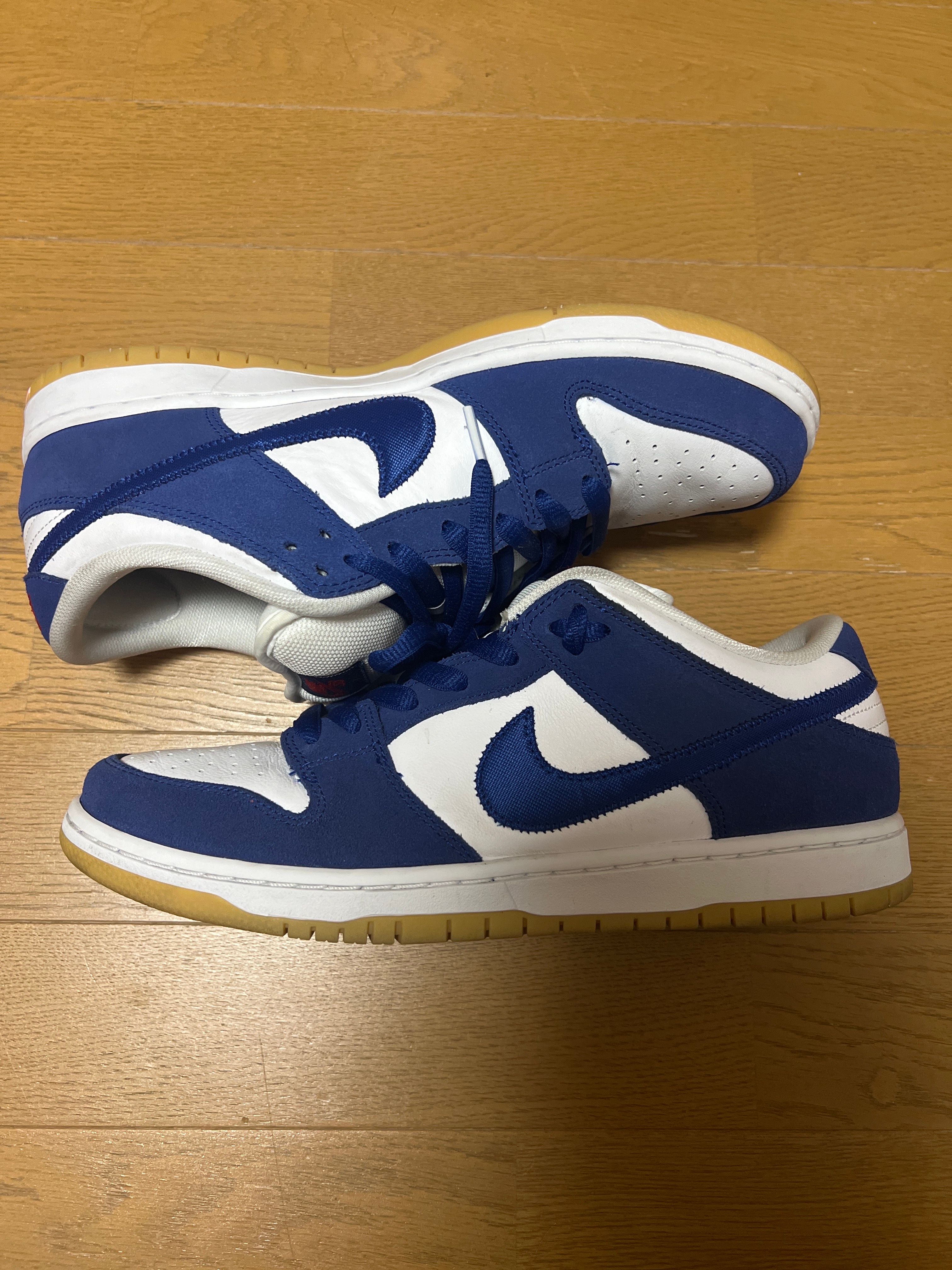 Nike SB Dunk Low "Los Angeles Dodgers/Deep Royal Blue"