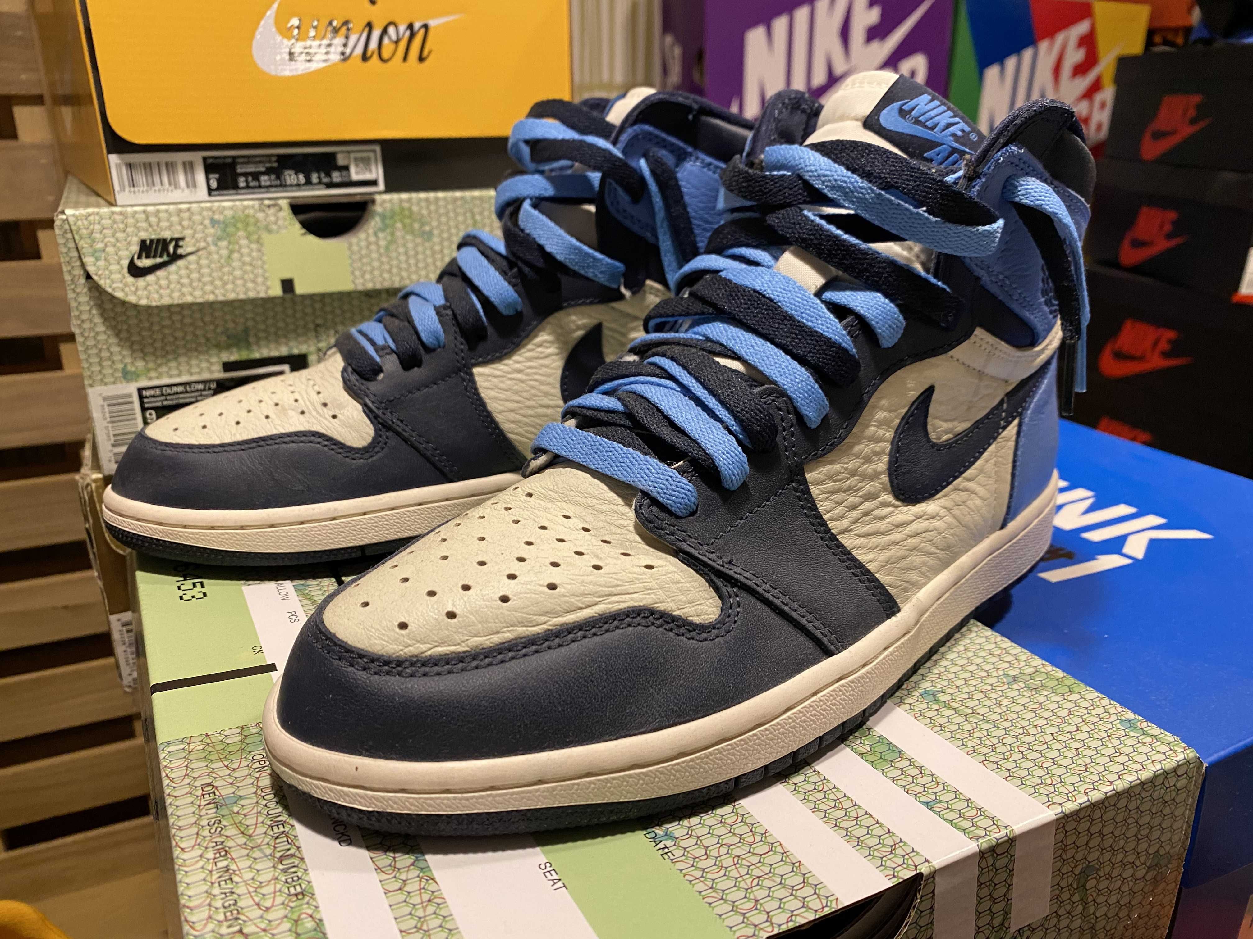 Nike Air Jordan 1 Retro High OG "Obsidian/University Blue"
