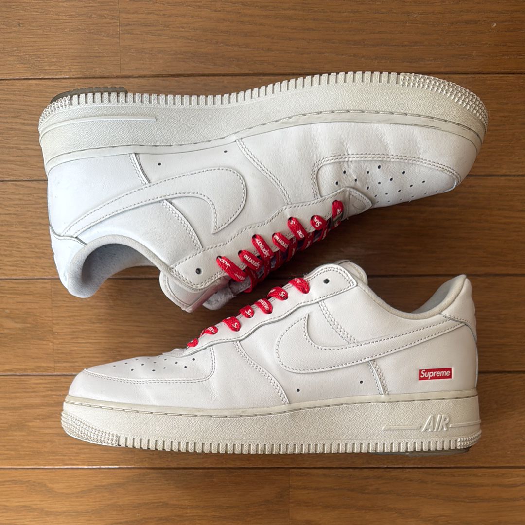 Supreme × Nike Air Force 1 Low "White"