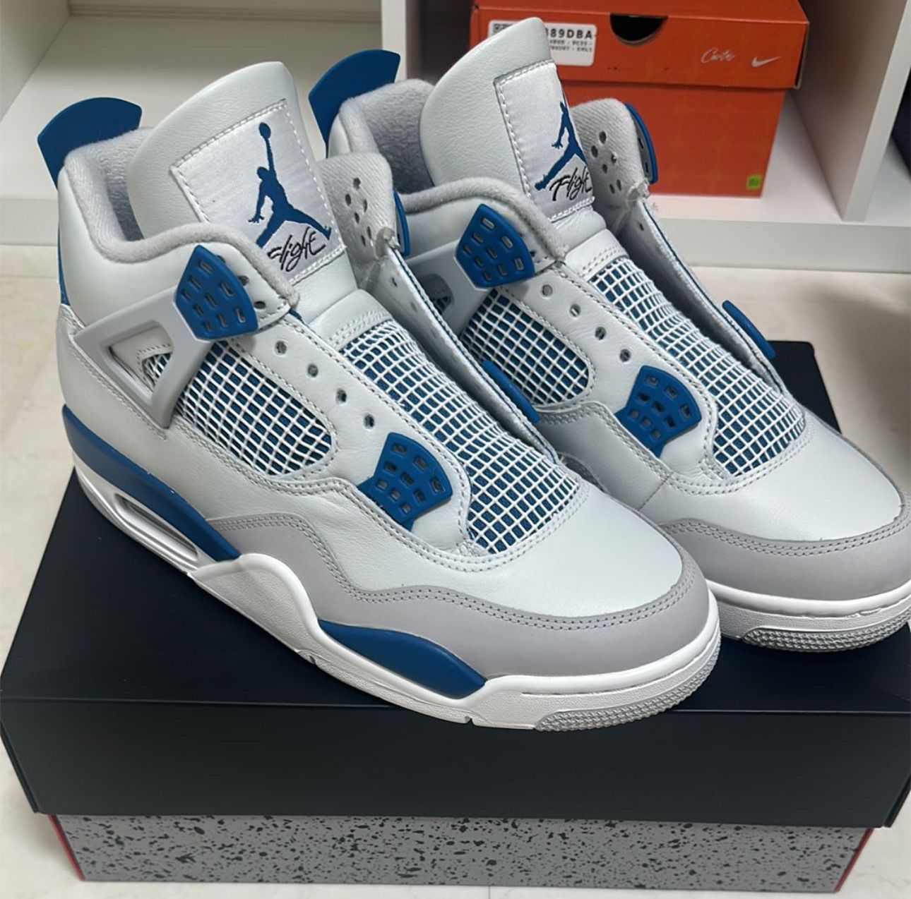 Nike Air Jordan 4 Retro "Industrial Blue"